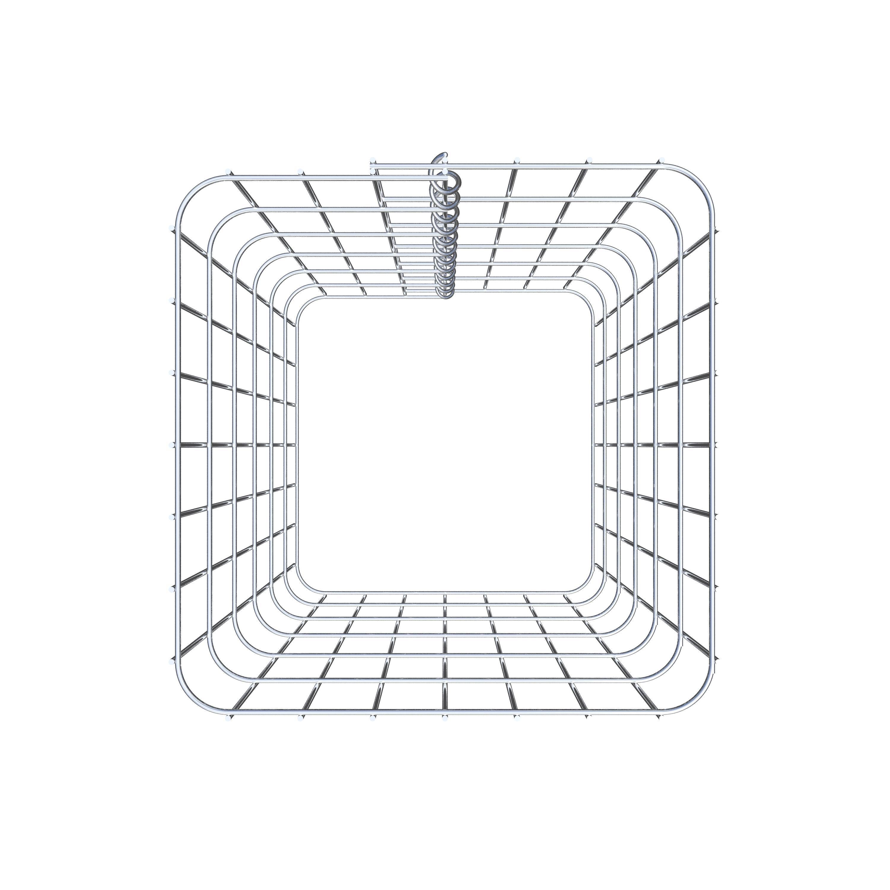 Colonne de gabion 37 x 37 cm, MW 5 x 10 cm carré
