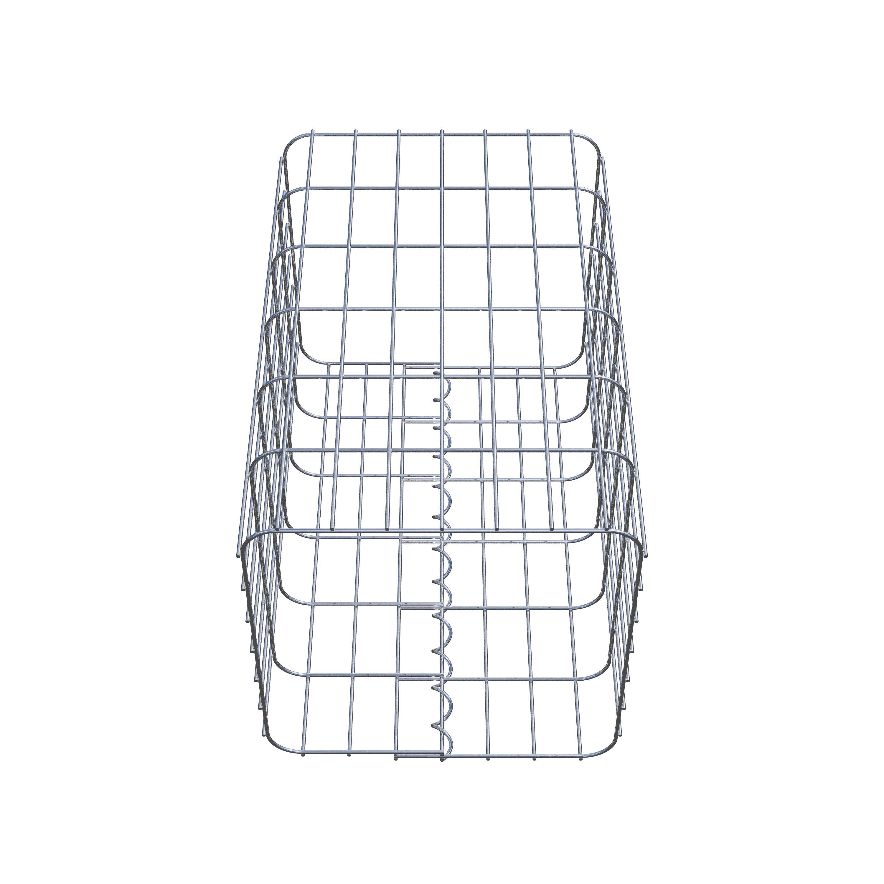 Colonne de gabion 37 x 37 cm, MW 5 x 10 cm carré