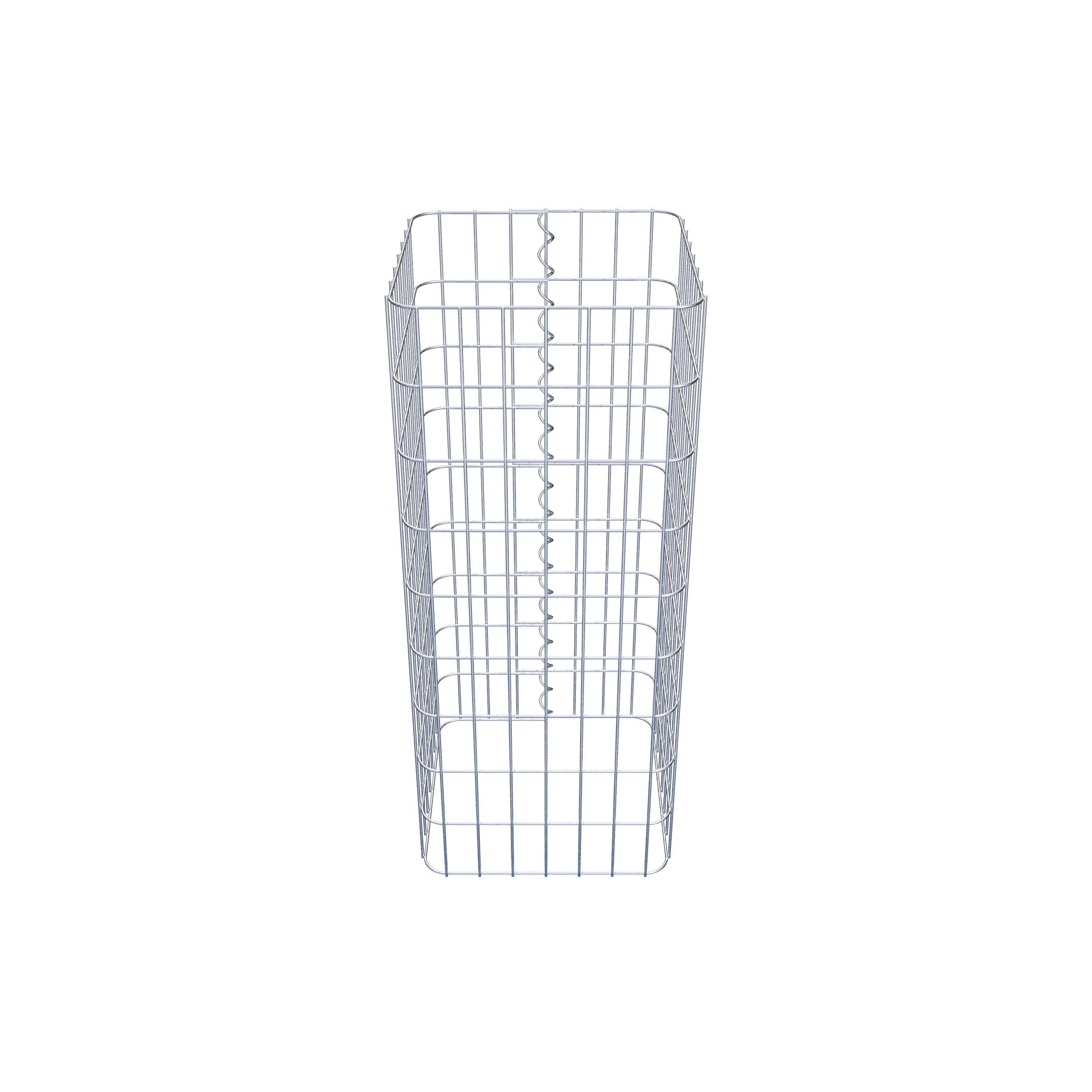Colonne de gabion 37 x 37 cm, MW 5 x 10 cm carré