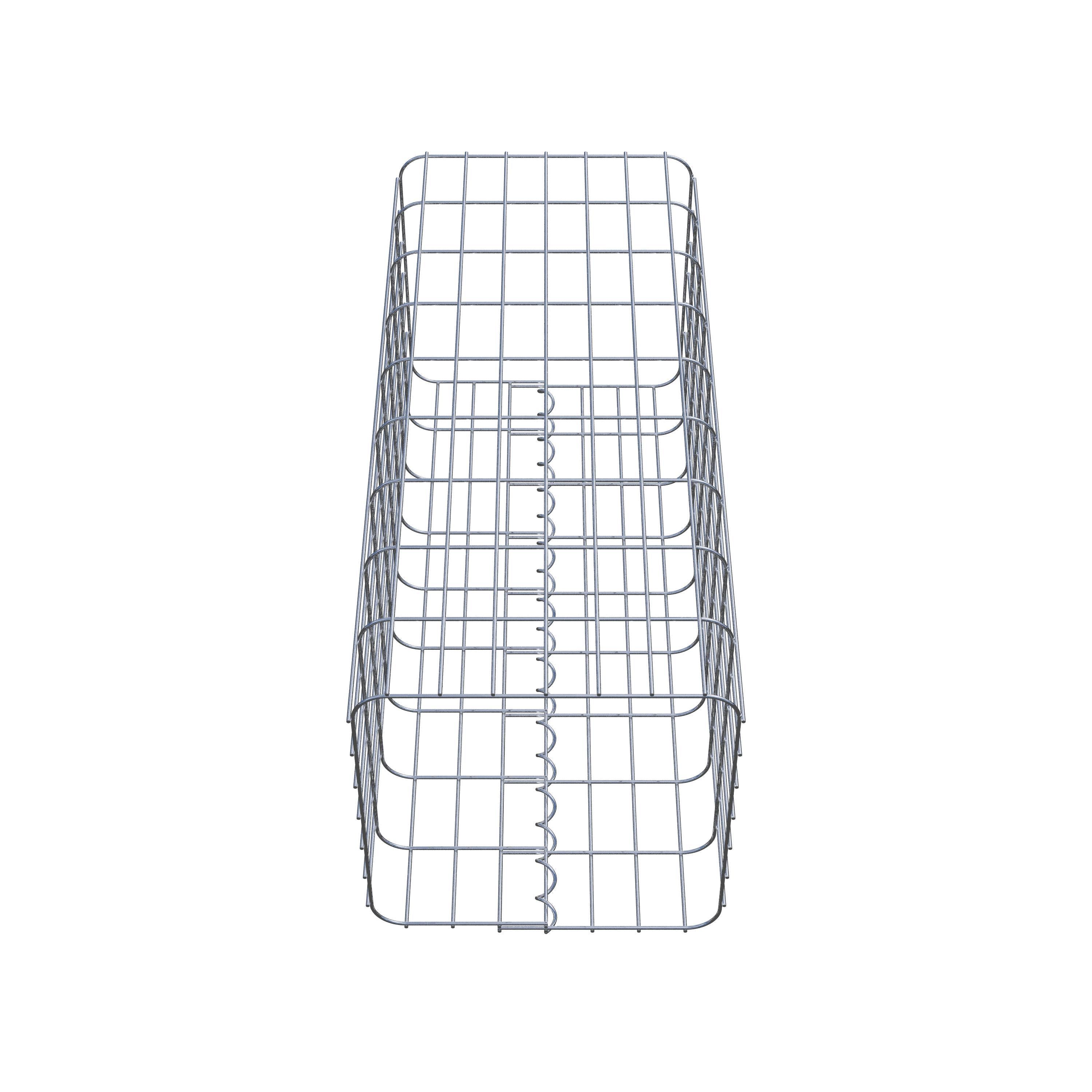 Colonne de gabion 37 x 37 cm, MW 5 x 10 cm carré