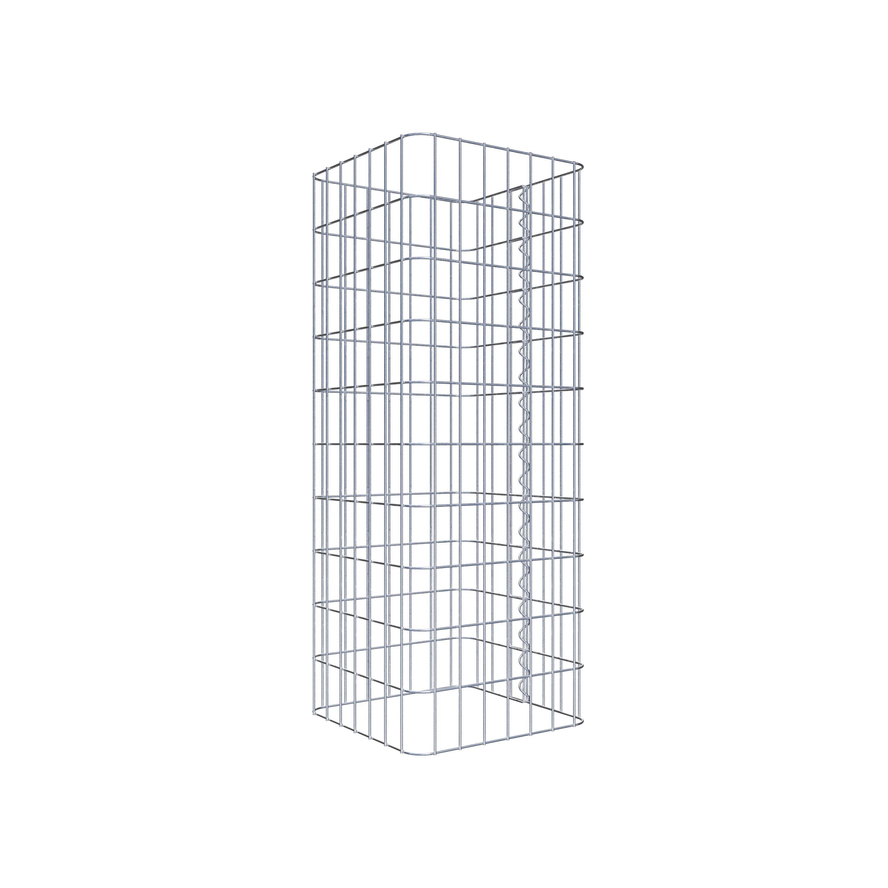 Colonne de gabion 37 x 37 cm, MW 5 x 10 cm carré