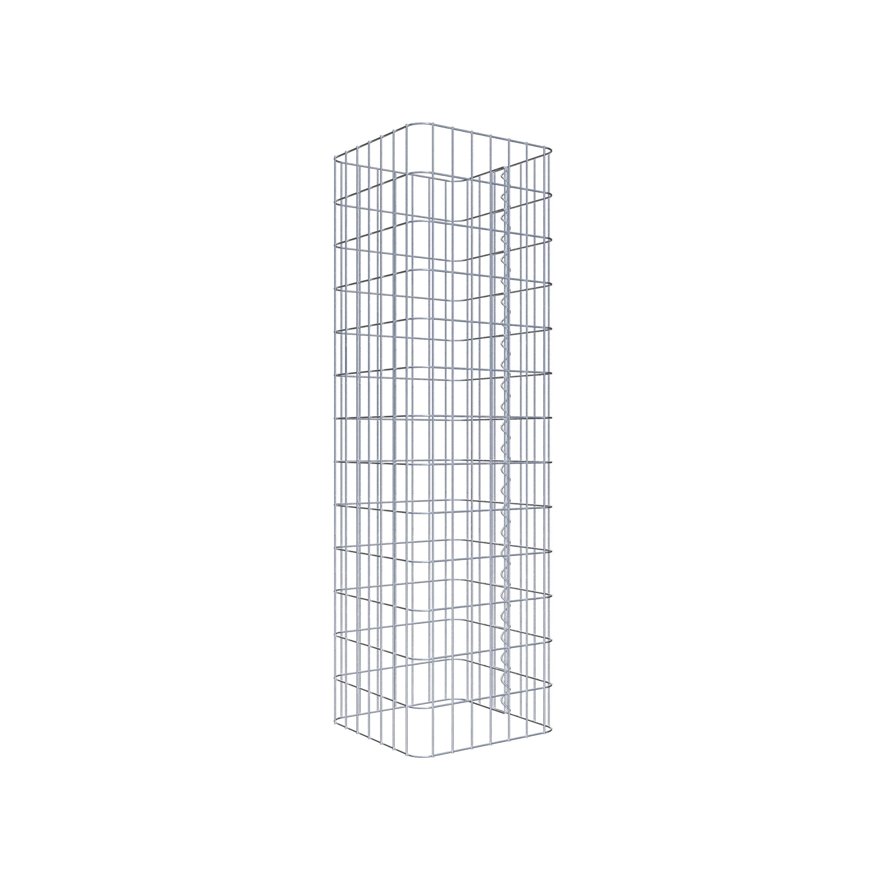 Colonne de gabion 37 x 37 cm, MW 5 x 10 cm carré