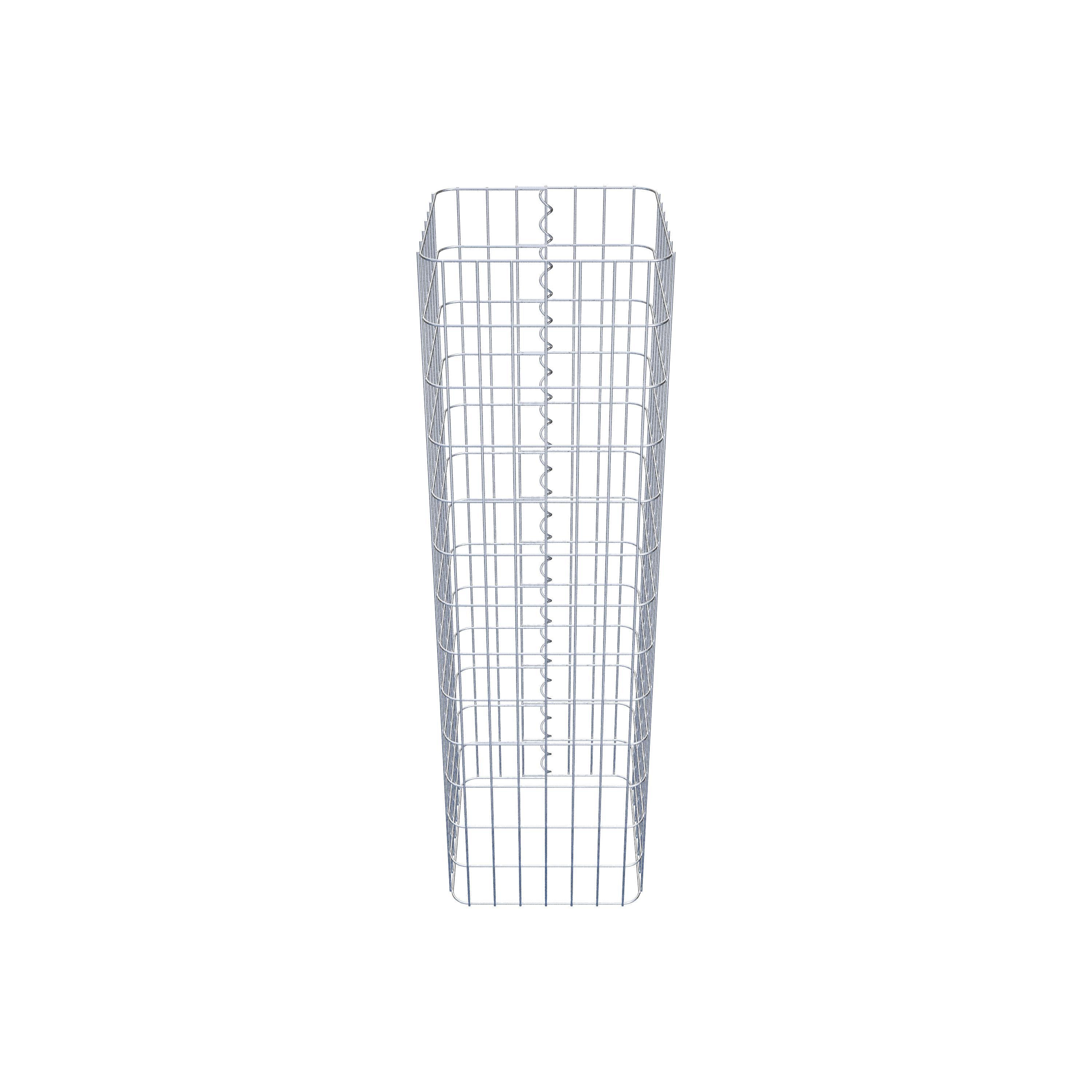 Colonne de gabion 37 x 37 cm, MW 5 x 10 cm carré