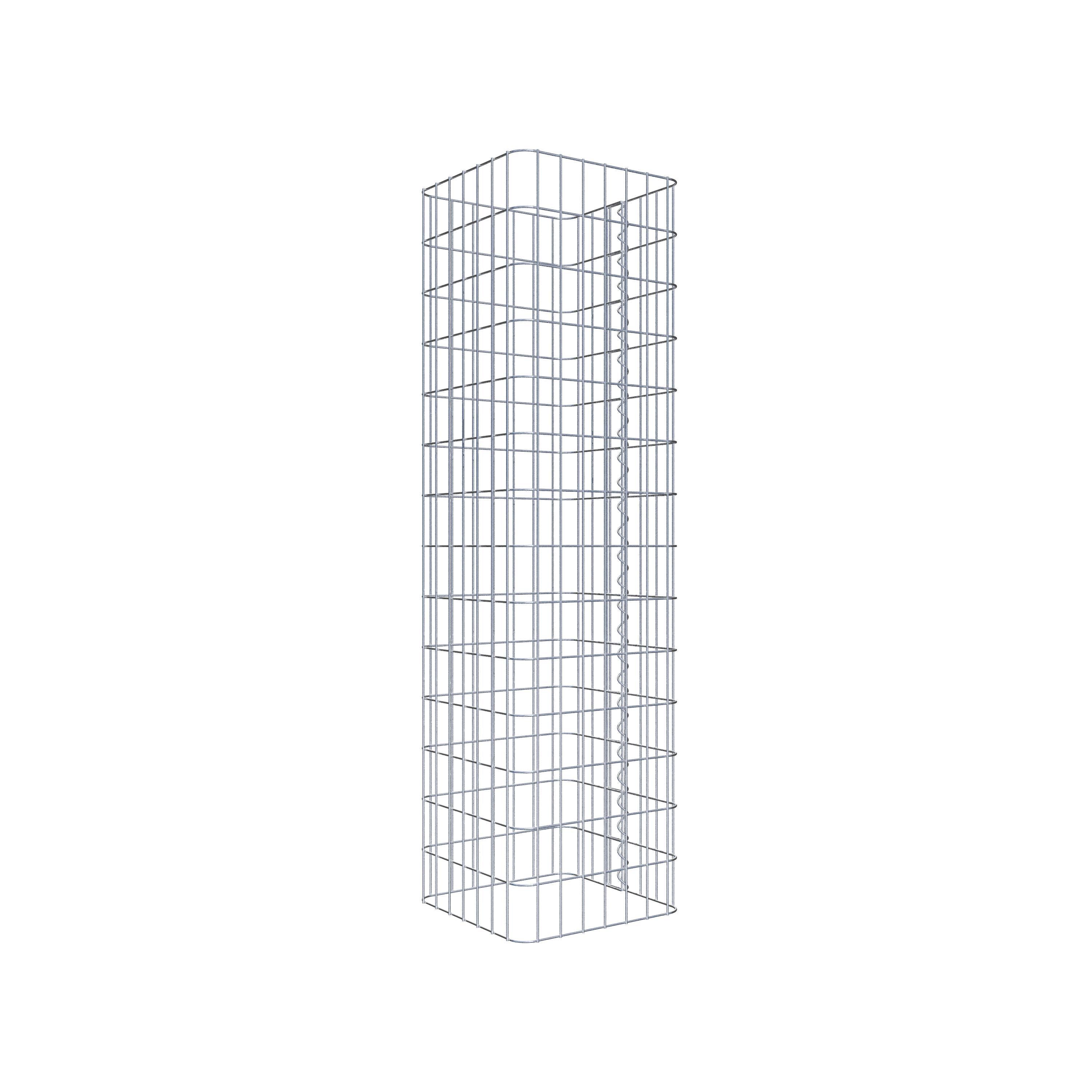 Colonne de gabion 37 x 37 cm, MW 5 x 10 cm carré