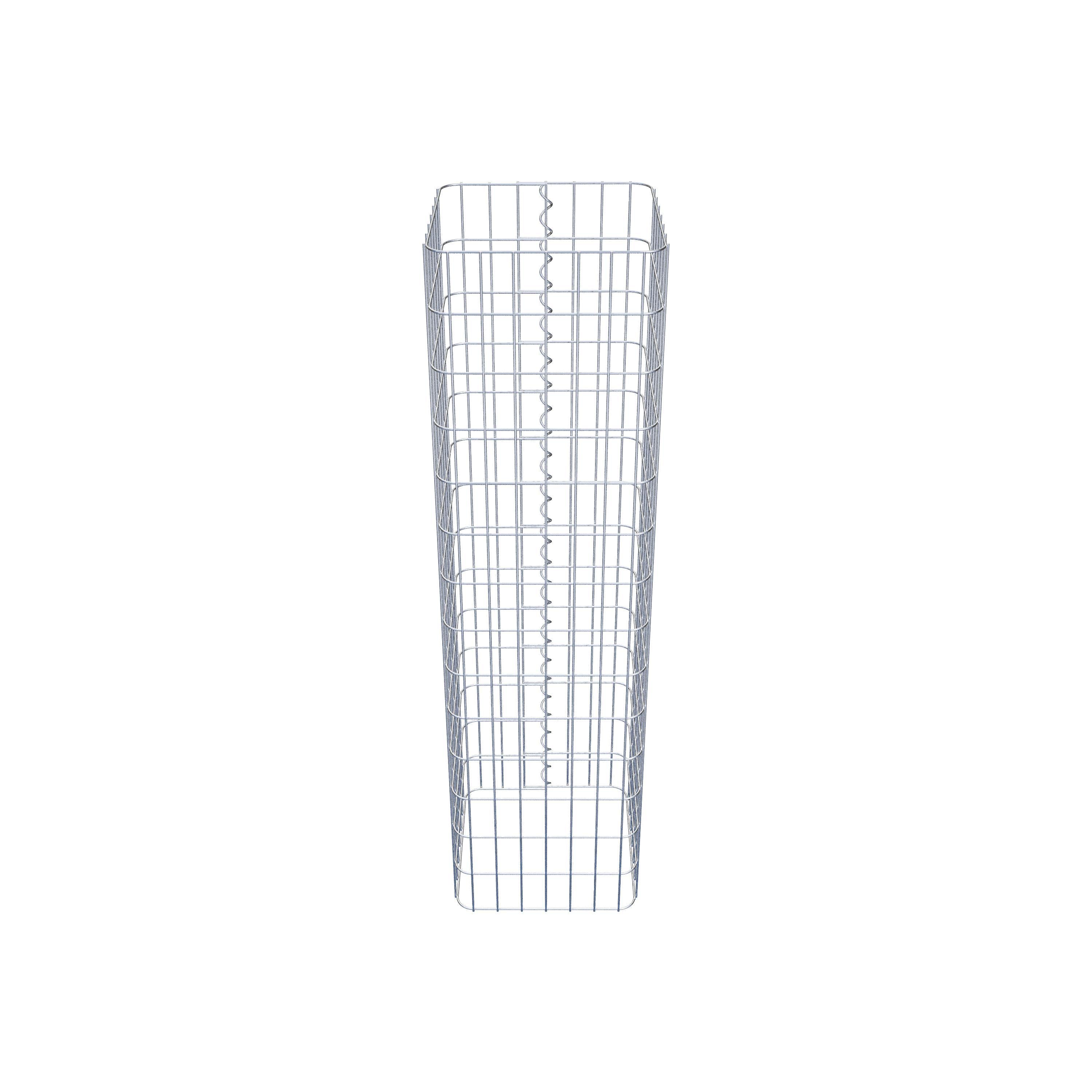 Colonne de gabion 37 x 37 cm, MW 5 x 10 cm carré