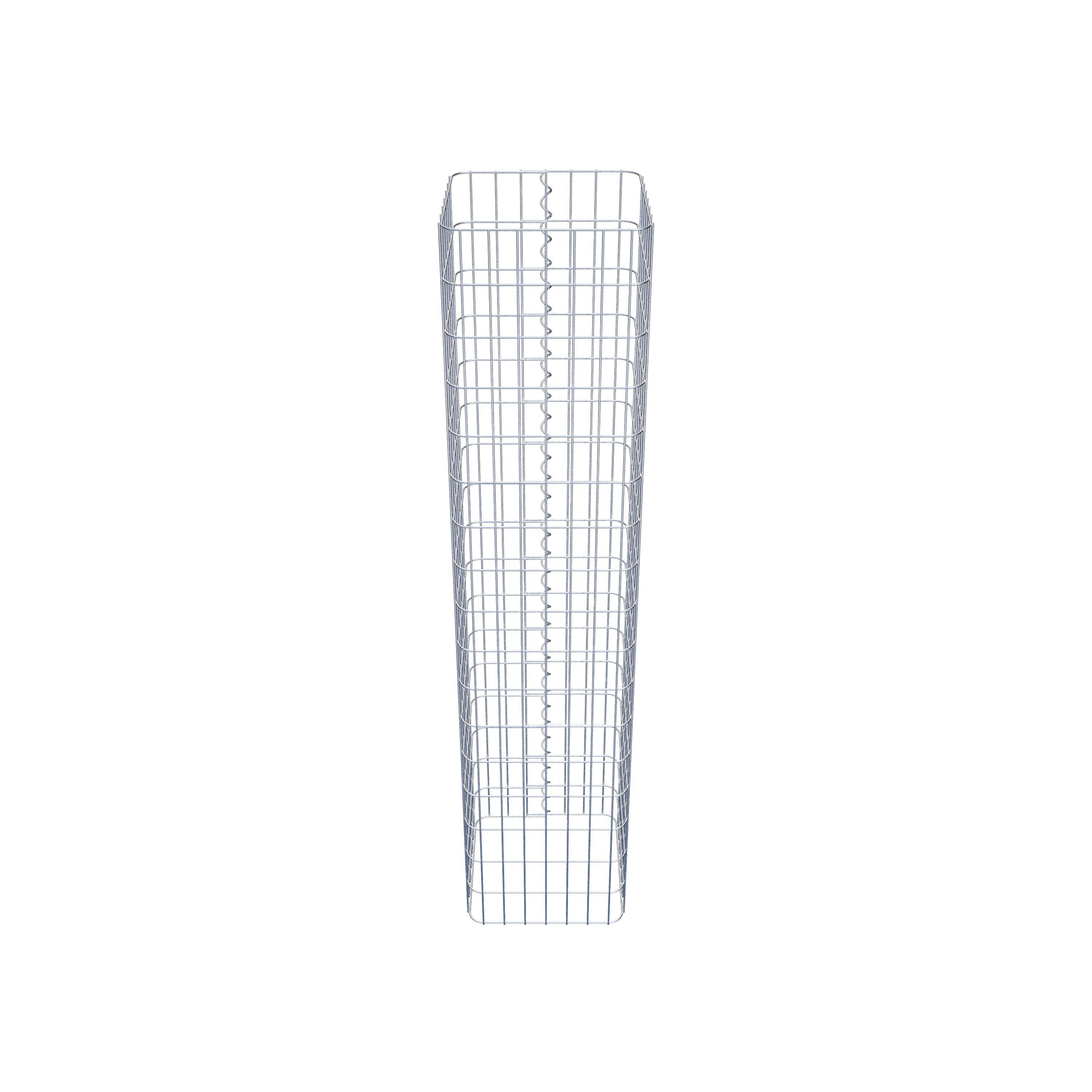 Colonne de gabion 37 x 37 cm, MW 5 x 10 cm carré
