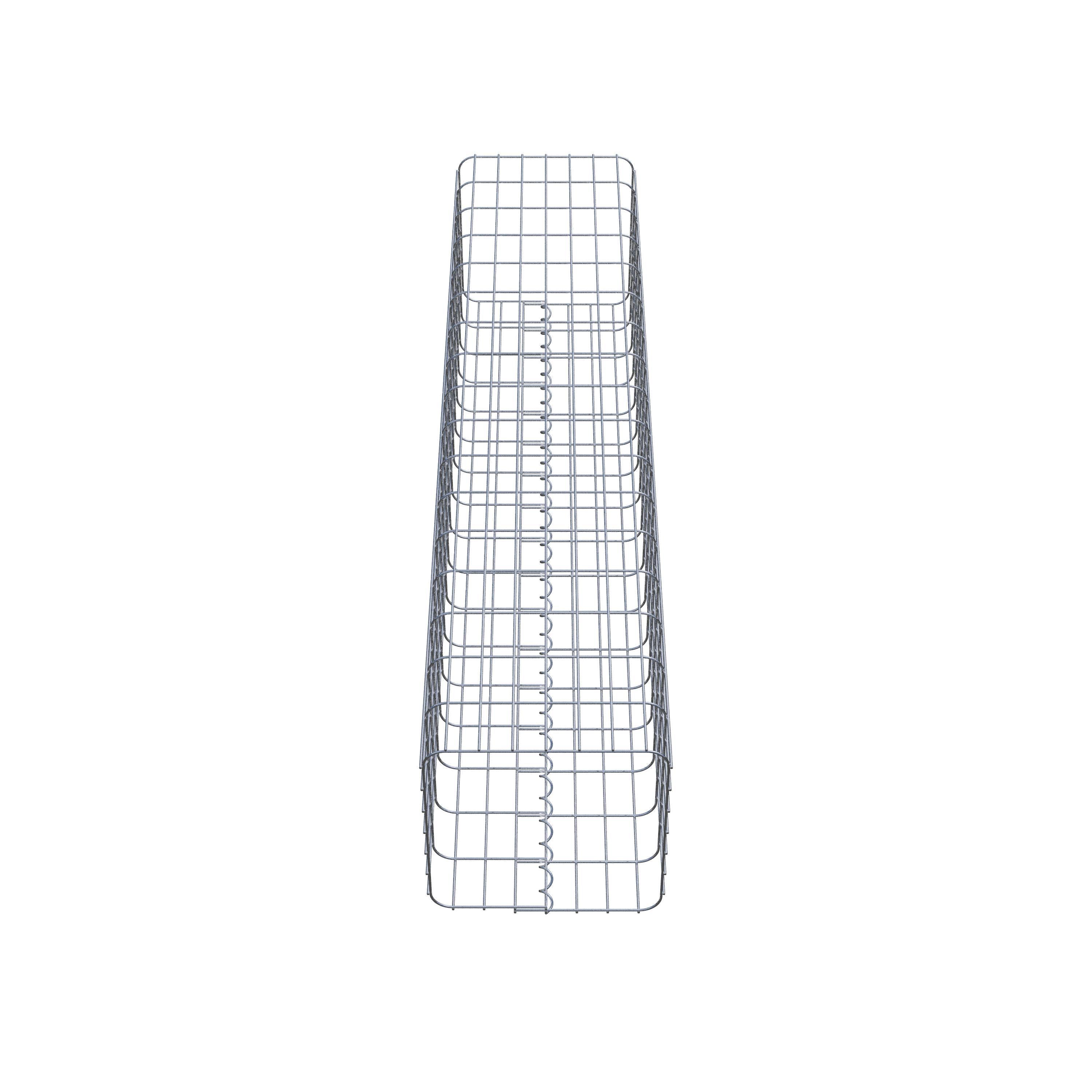 Colonne de gabion 37 x 37 cm, MW 5 x 10 cm carré