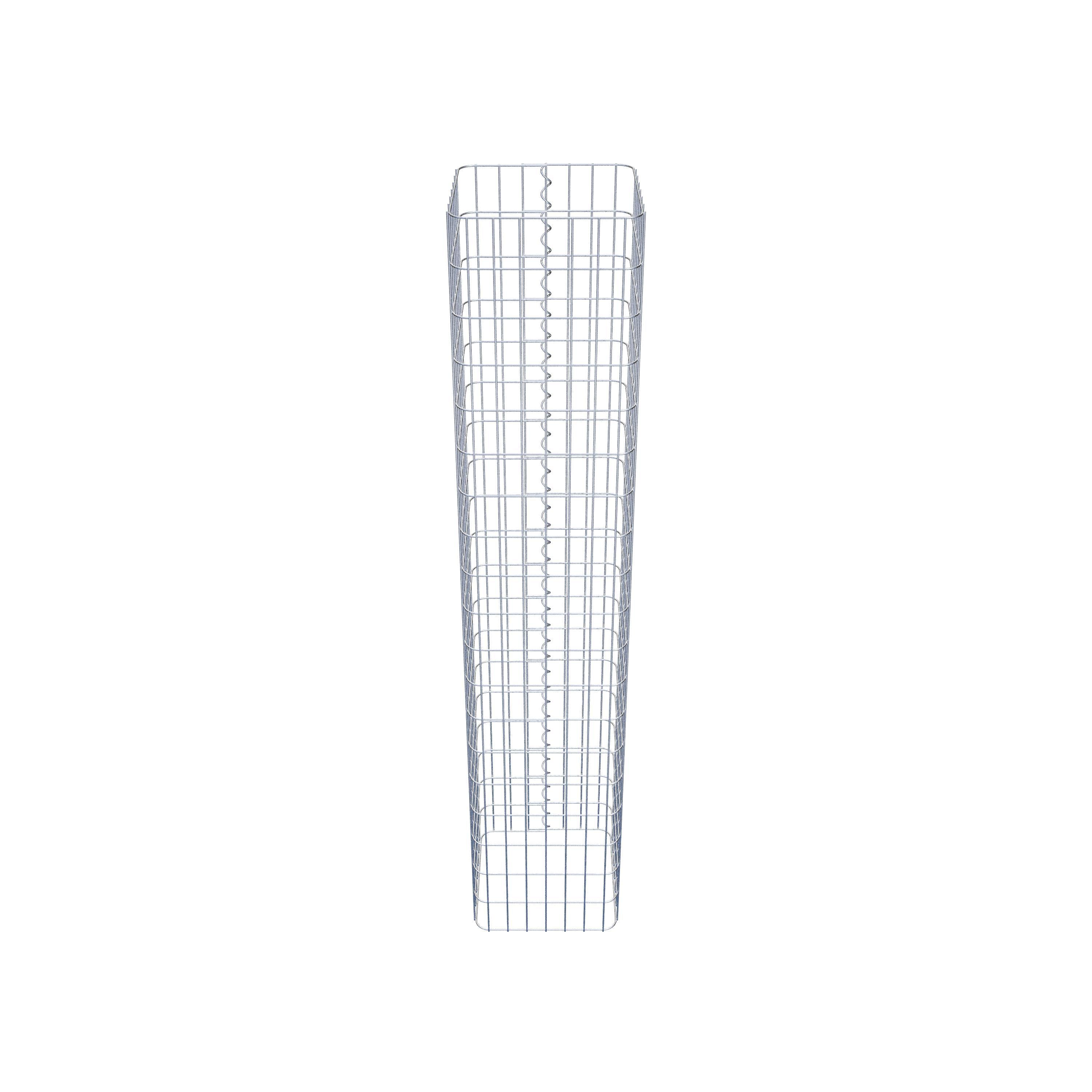 Colonne de gabion 37 x 37 cm, MW 5 x 10 cm carré