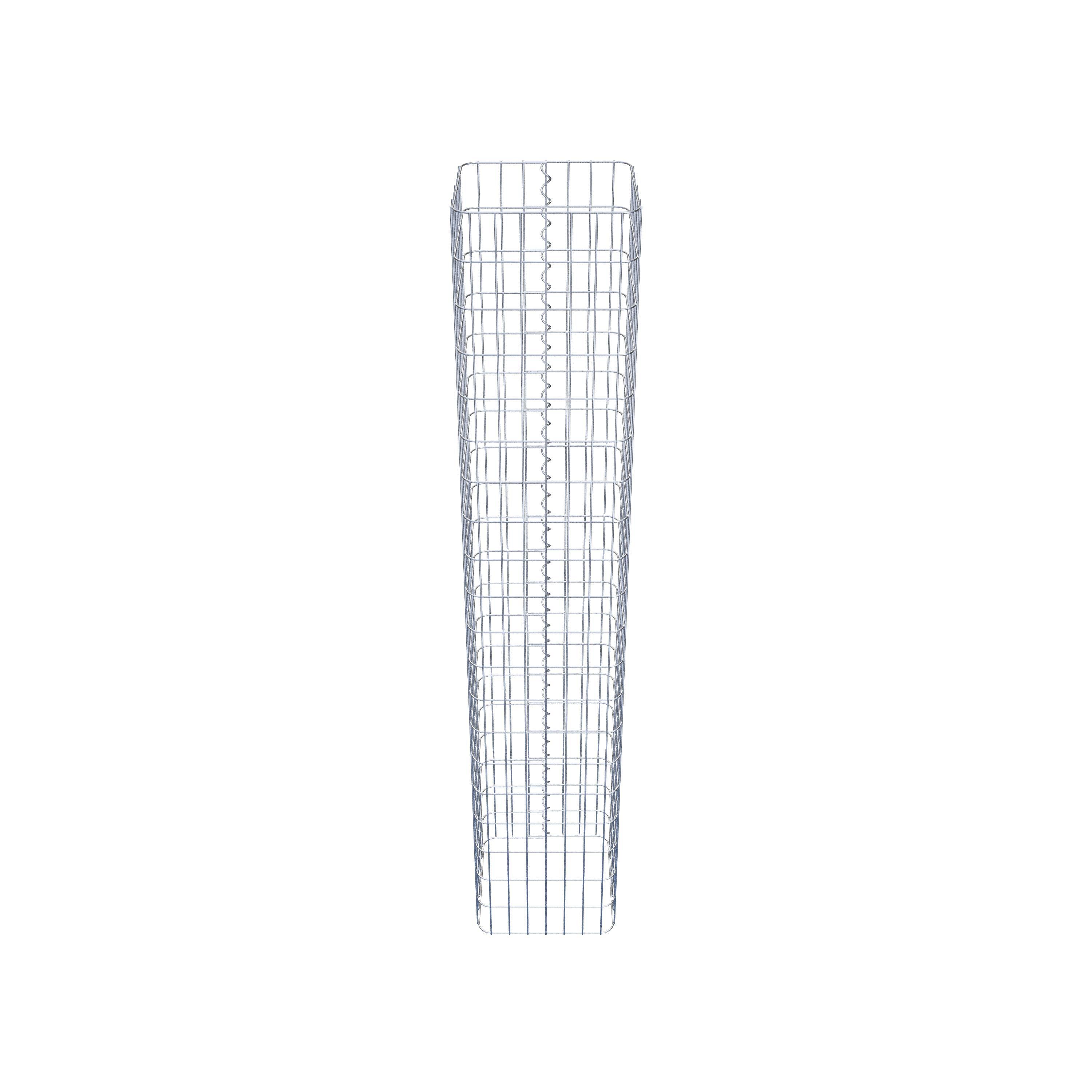 Colonne de gabion 37 x 37 cm, MW 5 x 10 cm carré