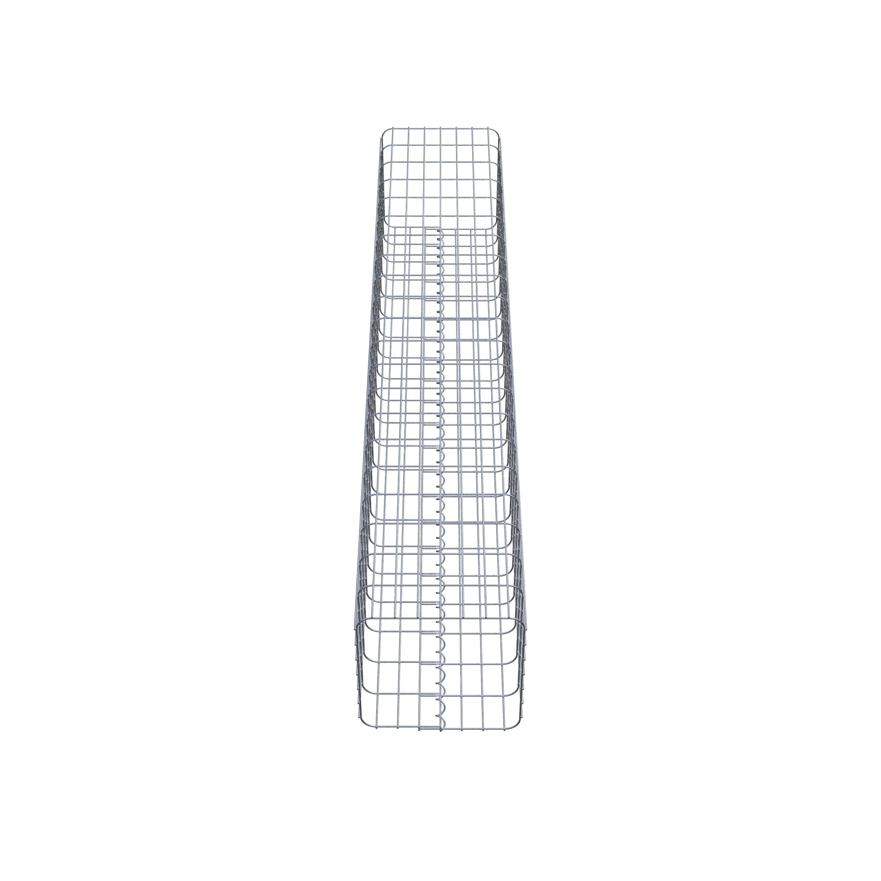 Colonne de gabion 37 x 37 cm, MW 5 x 10 cm carré