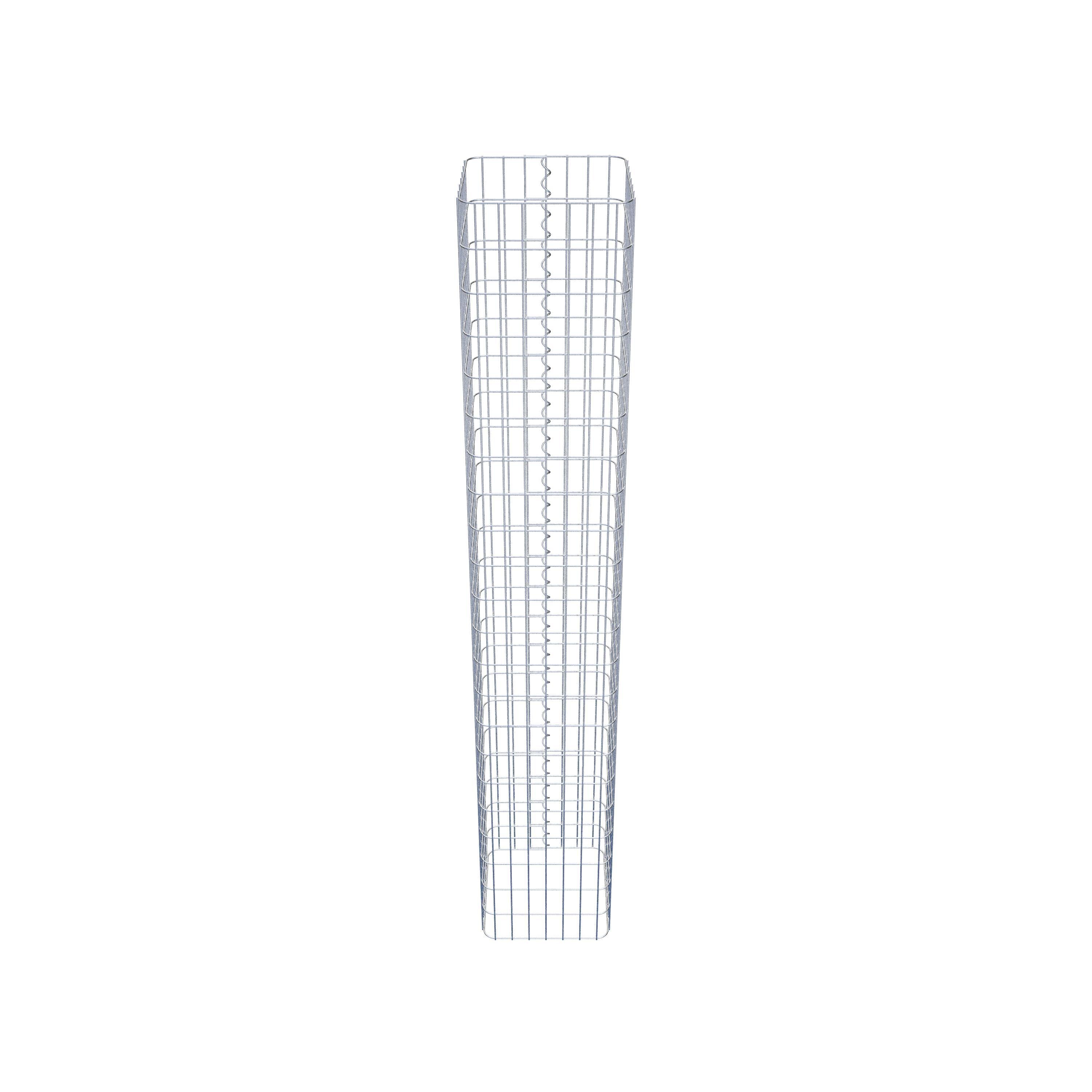 Colonne de gabion 37 x 37 cm, MW 5 x 10 cm carré