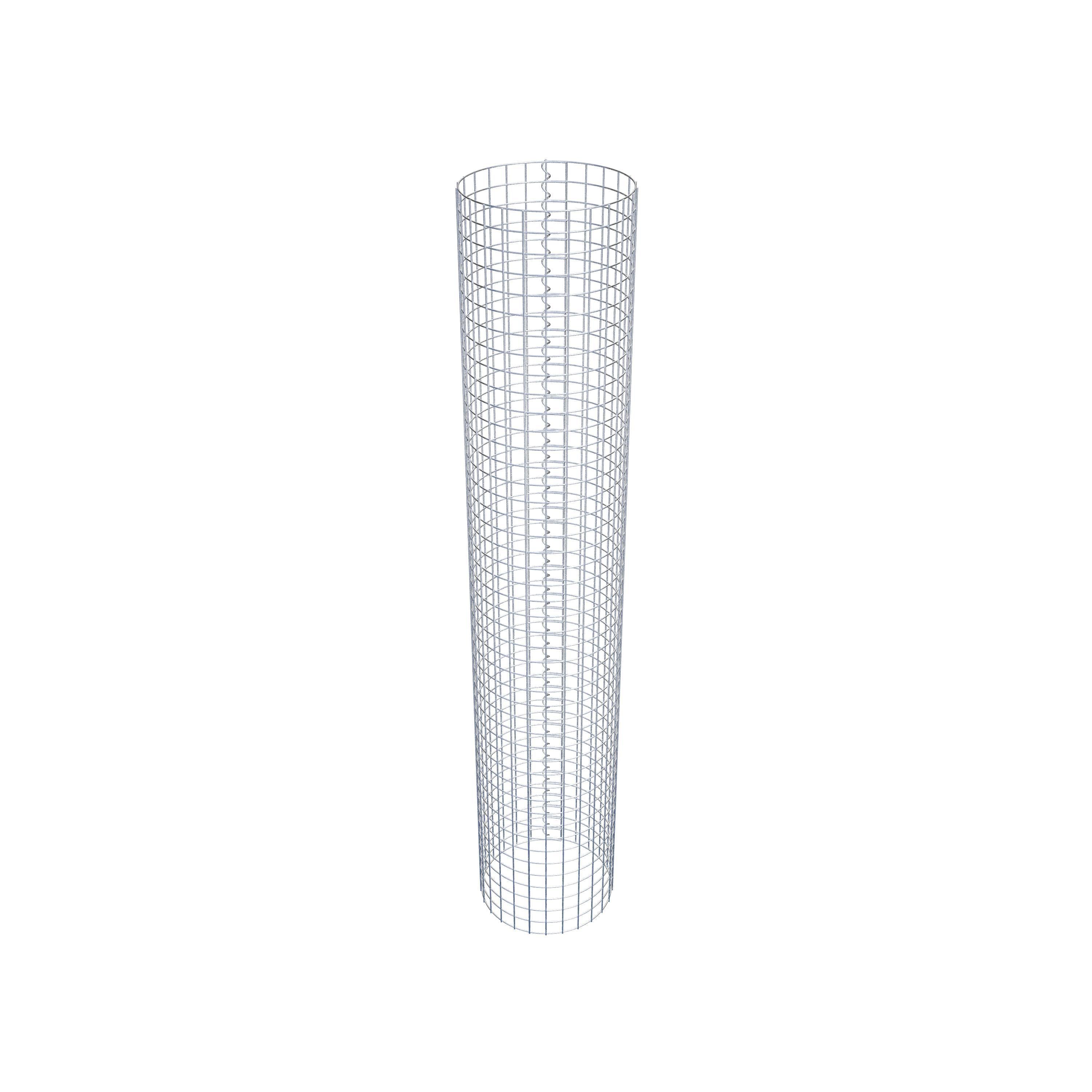 Columna de gaviones diámetro 42 cm MW 5 x 5 cm redonda