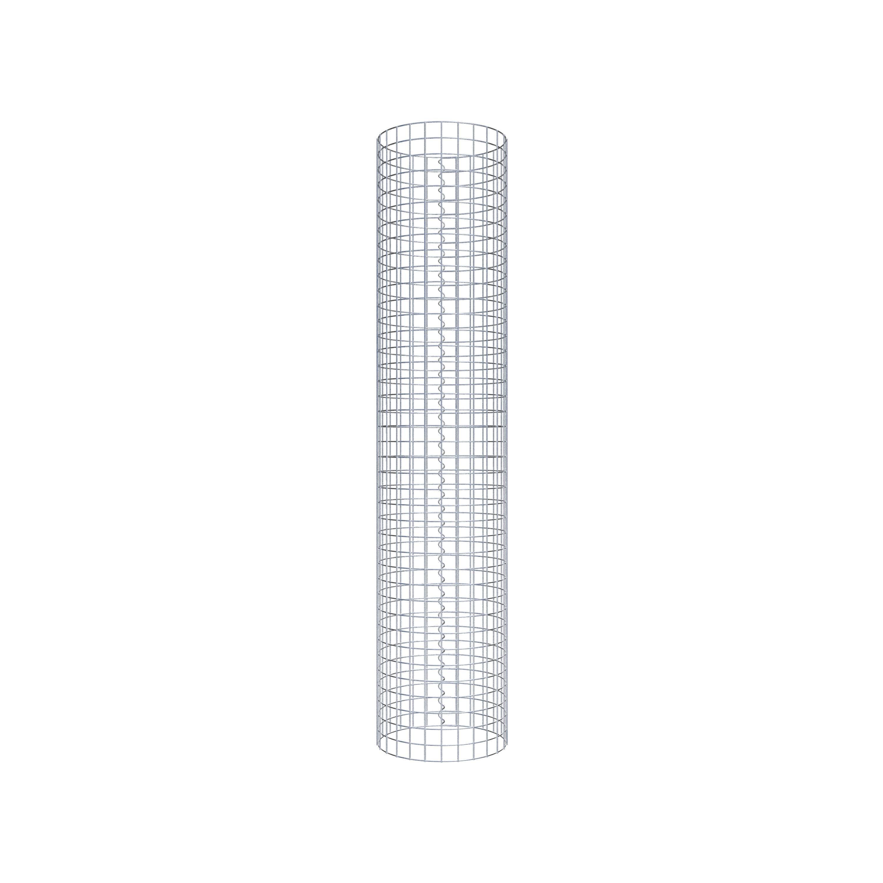 Columna de gaviones diámetro 42 cm MW 5 x 5 cm redonda