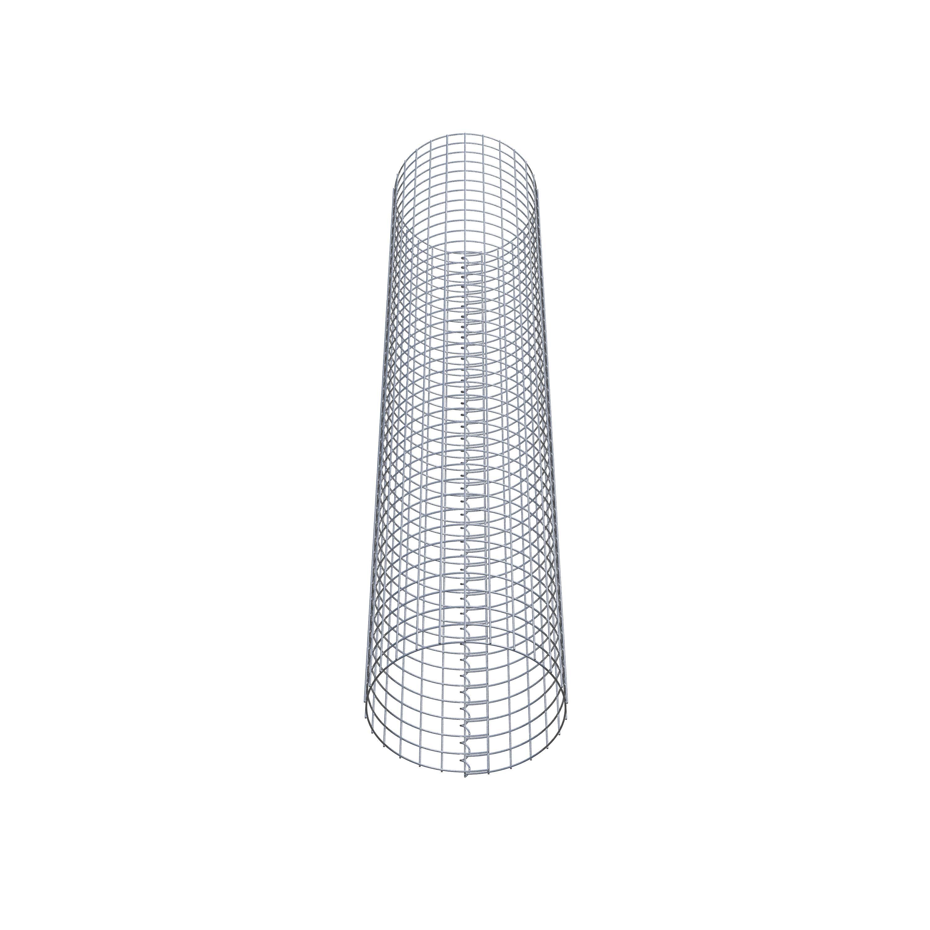 Columna de gaviones diámetro 42 cm MW 5 x 5 cm redonda