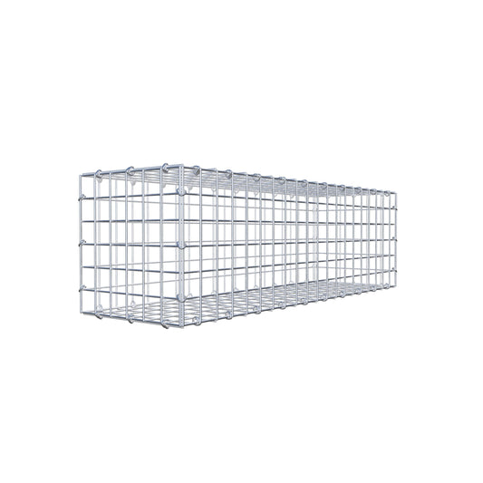 Gabion 100 cm x 30 cm x 30 cm (L x H x P), mailles 5 cm x 5 cm, anneau en C