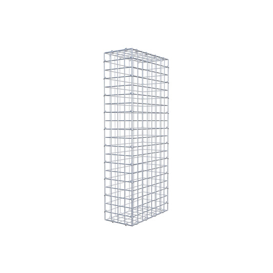 Gabion 100 cm x 40 cm x 20 cm (L x H x D), maskestørrelse 5 cm x 5 cm, C-ring
