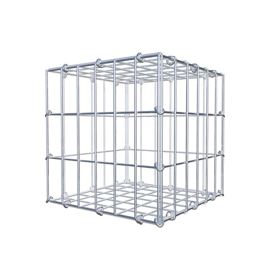 Gabione 30 cm x 30 cm x 30 cm (L x H x T), Maschenweite 5 cm x 10 cm, C-Ring