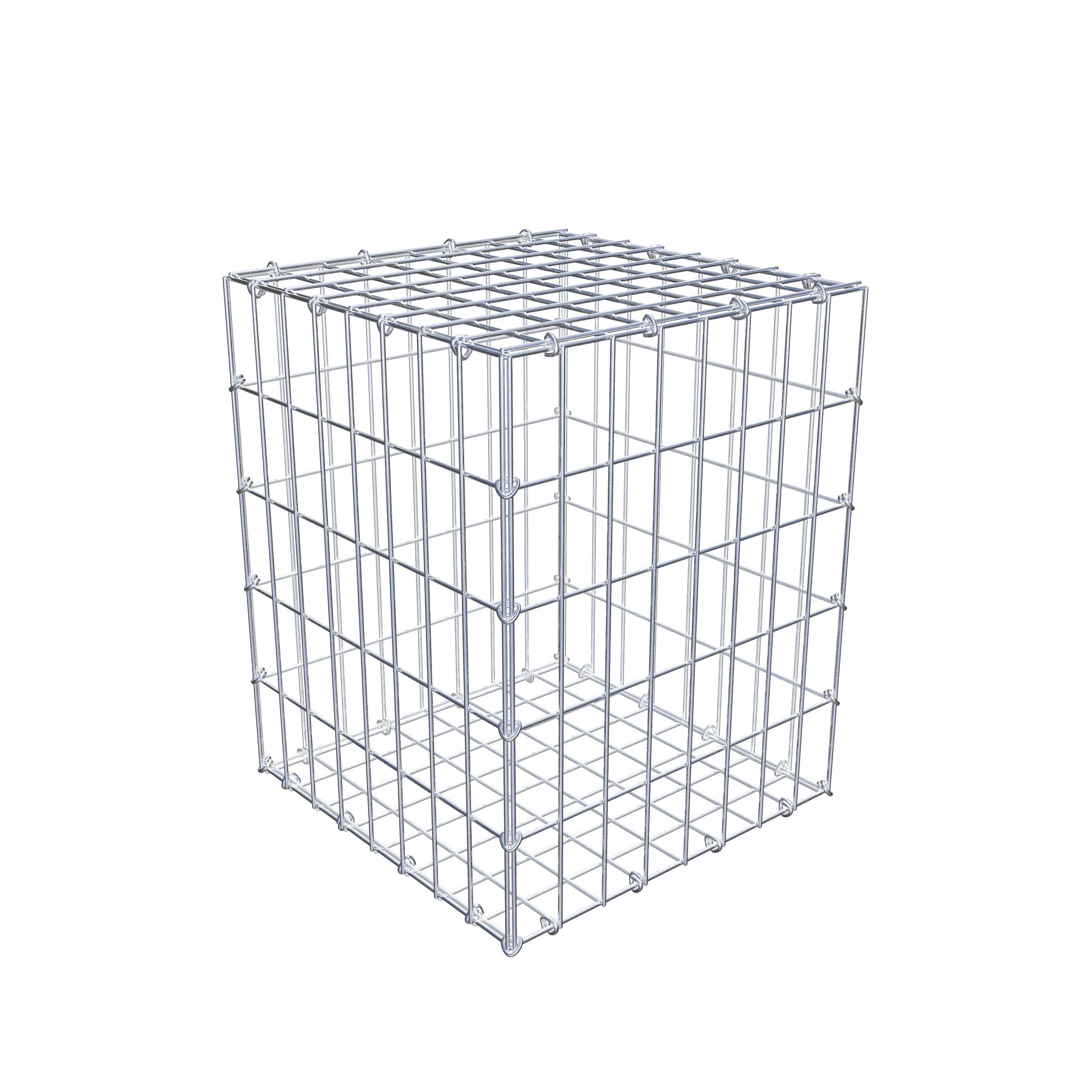 Gabion 50 cm x 40 cm x 40 cm (L x H x D), maskestørrelse 5 cm x 10 cm, C-ring