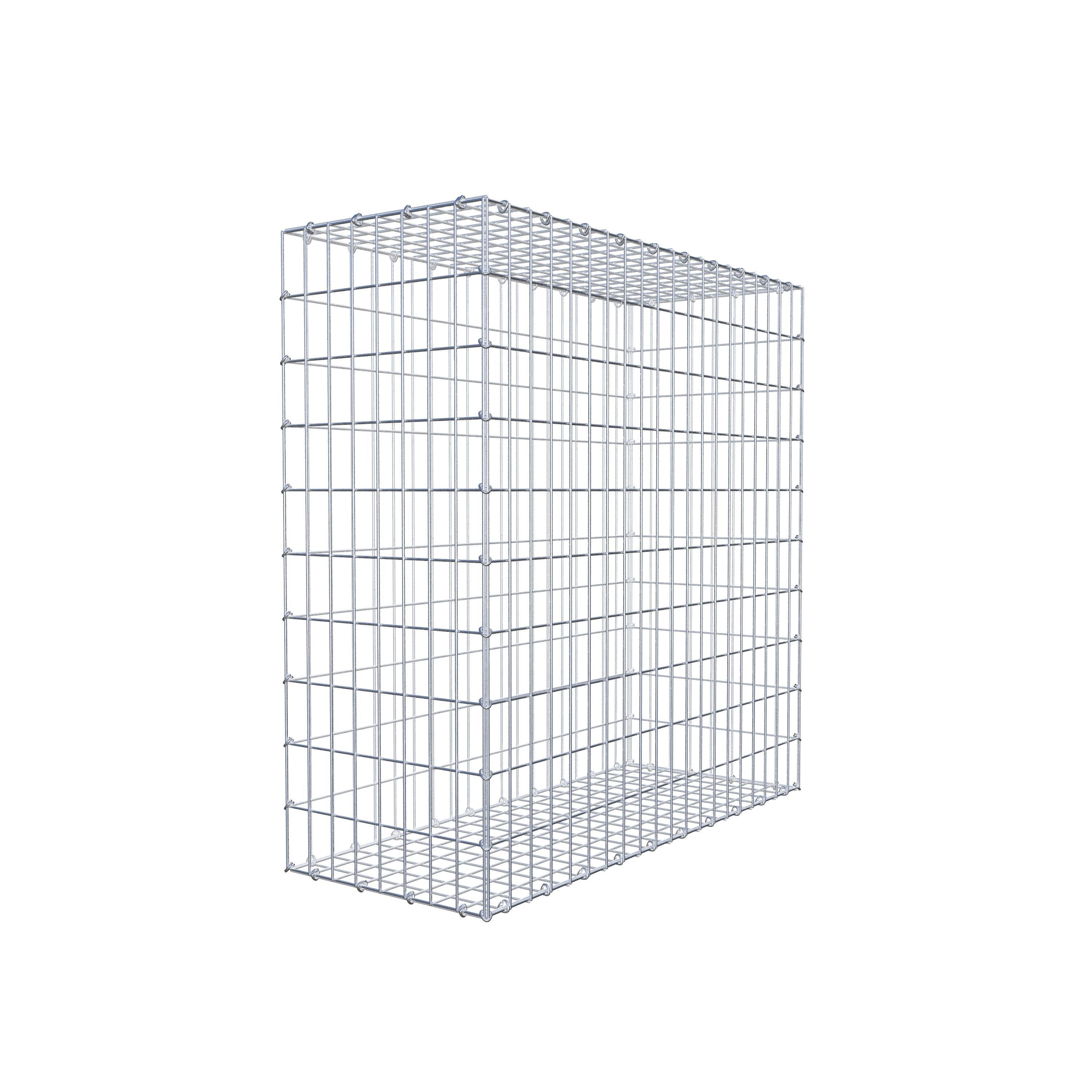 Schanskorf 100 cm x 100 cm x 40 cm (L x H x D), maaswijdte 5 cm x 10 cm, C-ring