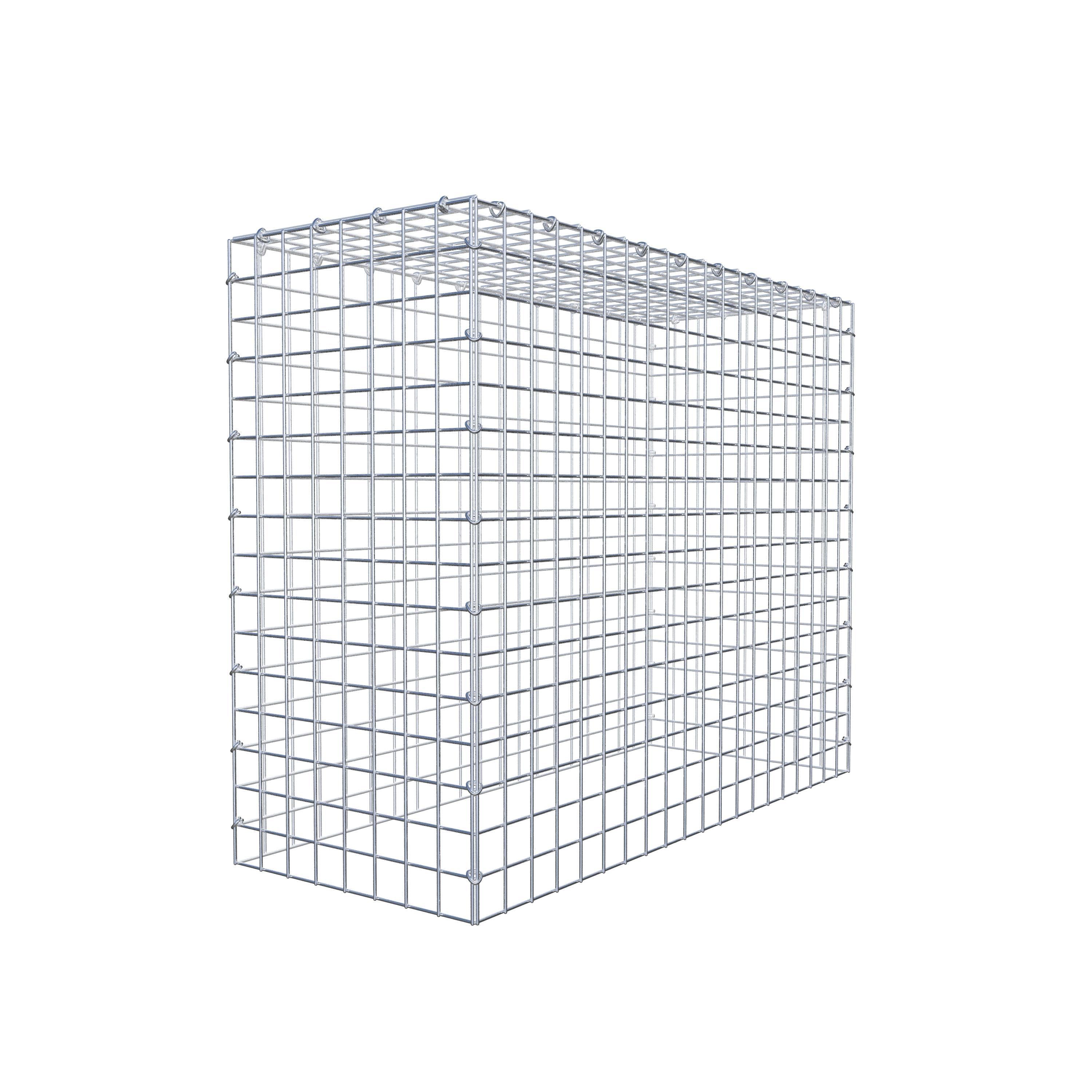 Type 3 oplegkorf 100 cm x 80 cm x 40 cm (L x H x D), maaswijdte 5 cm x 5 cm, C-ring