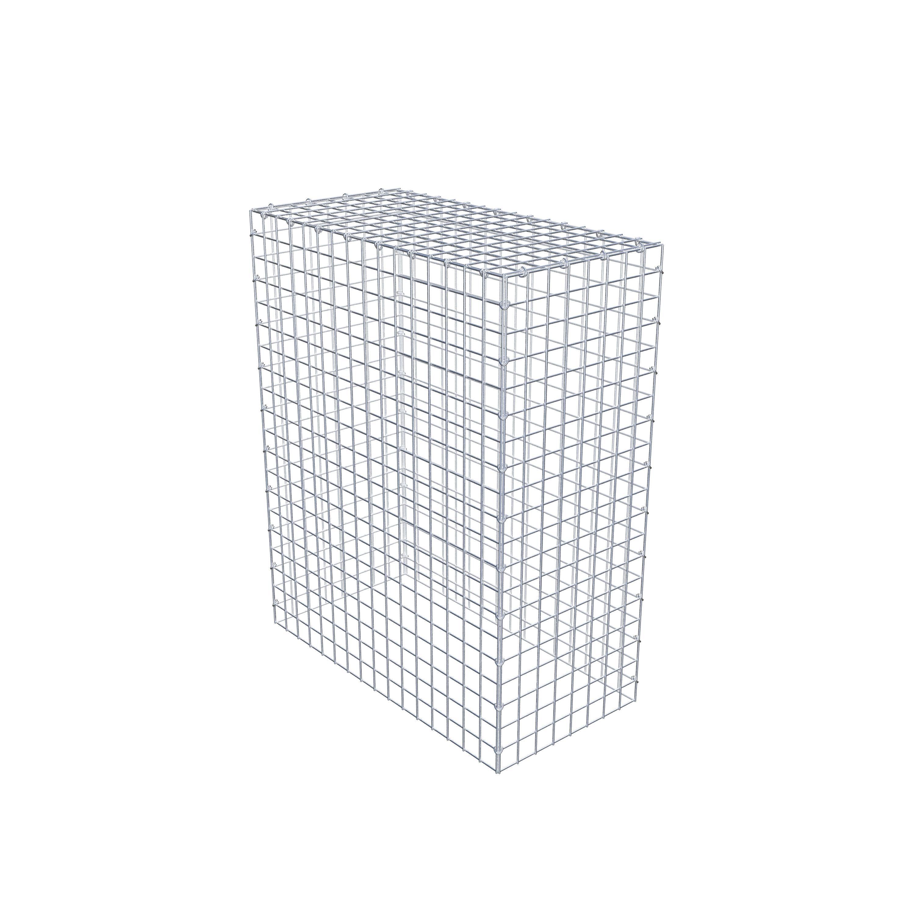 Type 3 oplegkorf 100 cm x 80 cm x 40 cm (L x H x D), maaswijdte 5 cm x 5 cm, C-ring