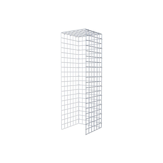Anbaugabione Typ 4 100 cm x 30 cm x 30 cm (L x H x T), Maschenweite 5 cm x 5 cm, C-Ring