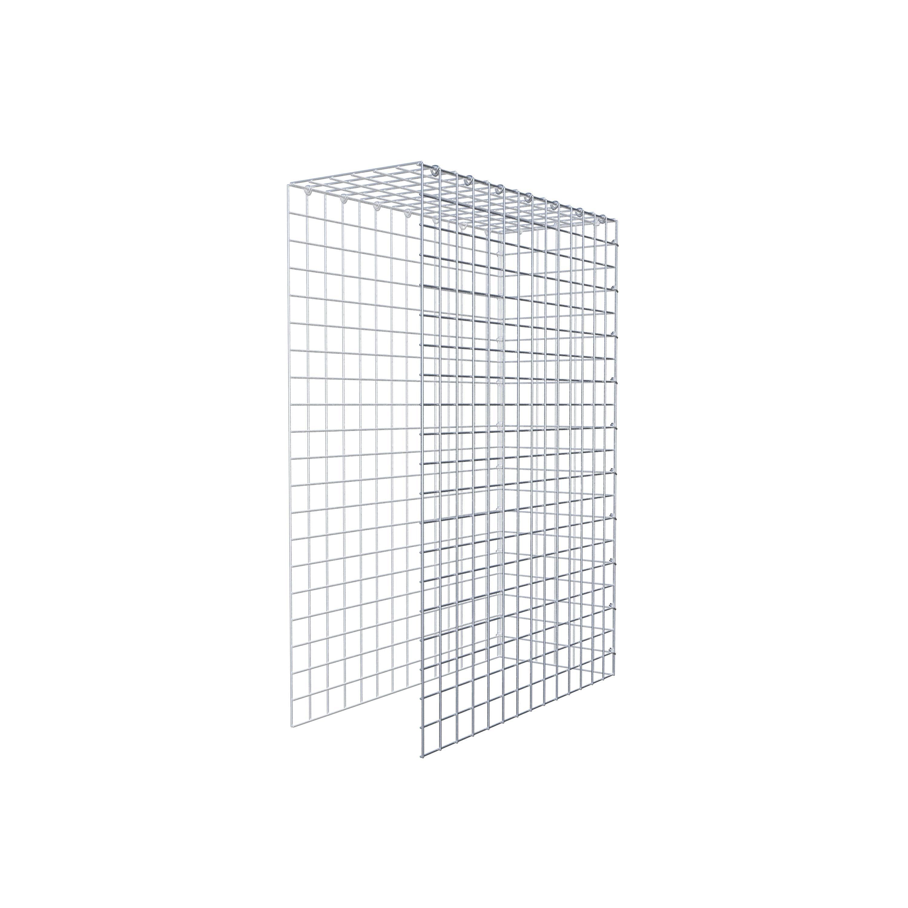 Pila adicional tipo 4 100 cm x 70 cm x 30 cm (L x A x P), malla 5 cm x 5 cm, anillo en C