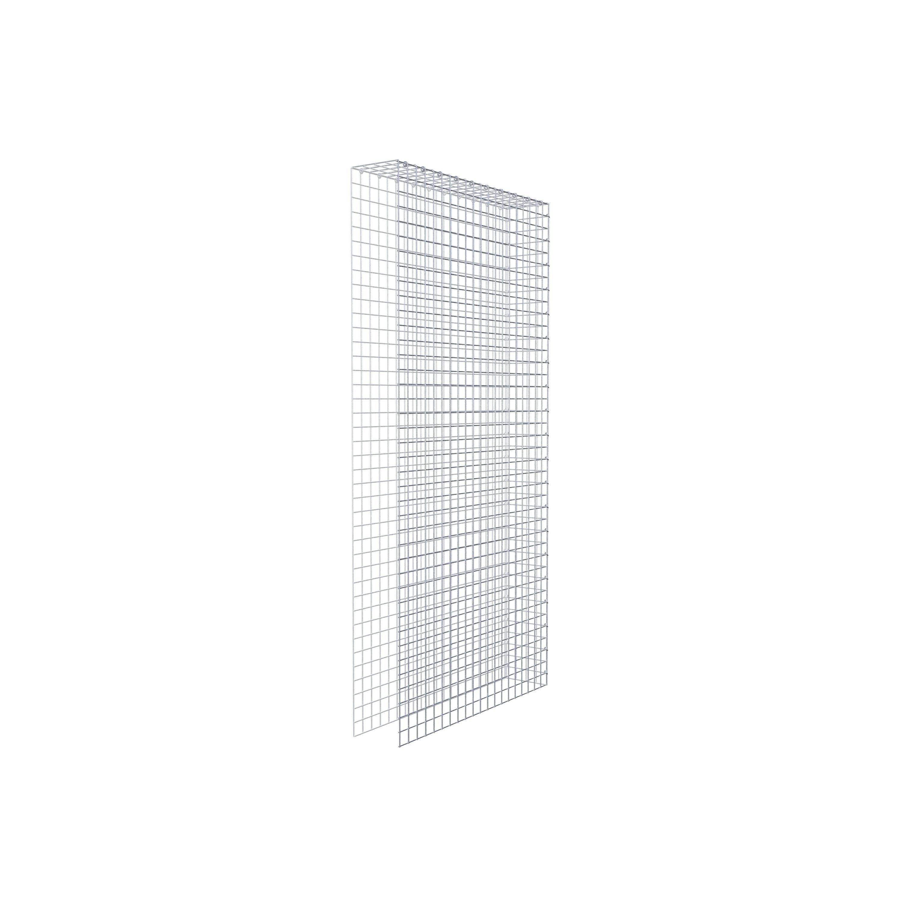Gavión adicional tipo 4 200 cm x 100 cm x 20 cm (L x A x P), malla 5 cm x 5 cm, anillo en C