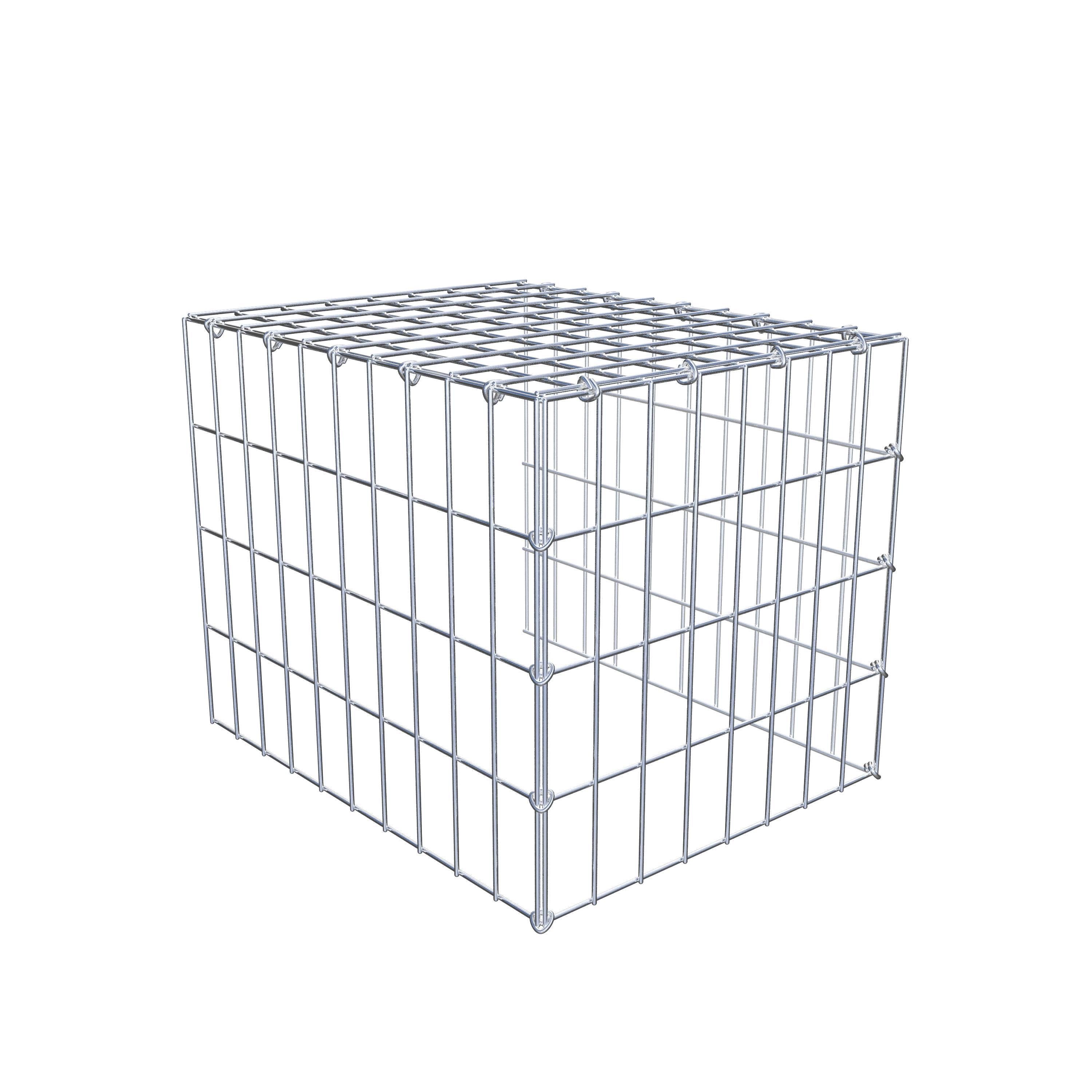 Pila adicional tipo 4 50 cm x 40 cm x 40 cm (L x A x P), malla 5 cm x 10 cm, anillo en C