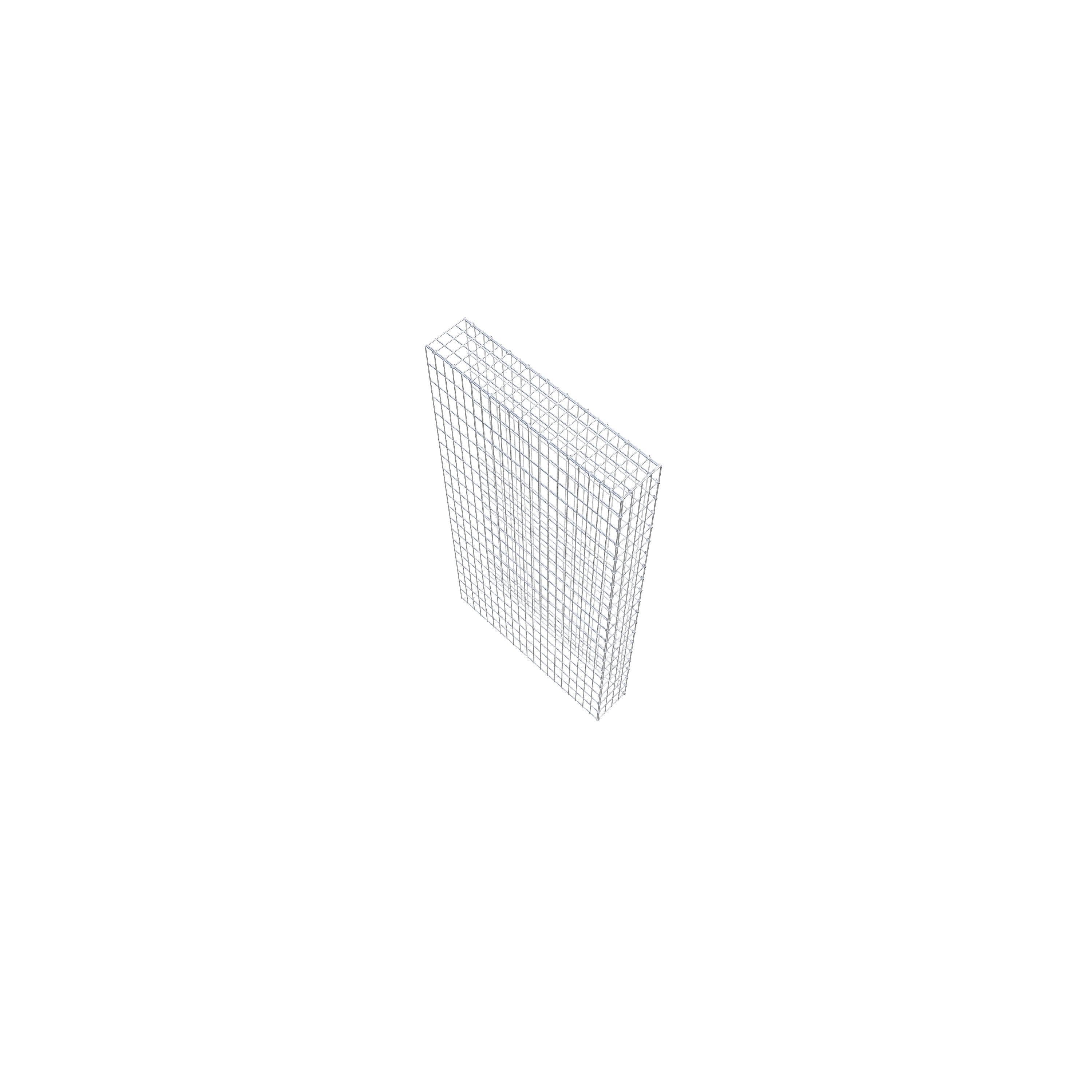 Gavión adicional tipo 4 200 cm x 100 cm x 20 cm (L x A x P), malla 5 cm x 10 cm, anillo en C