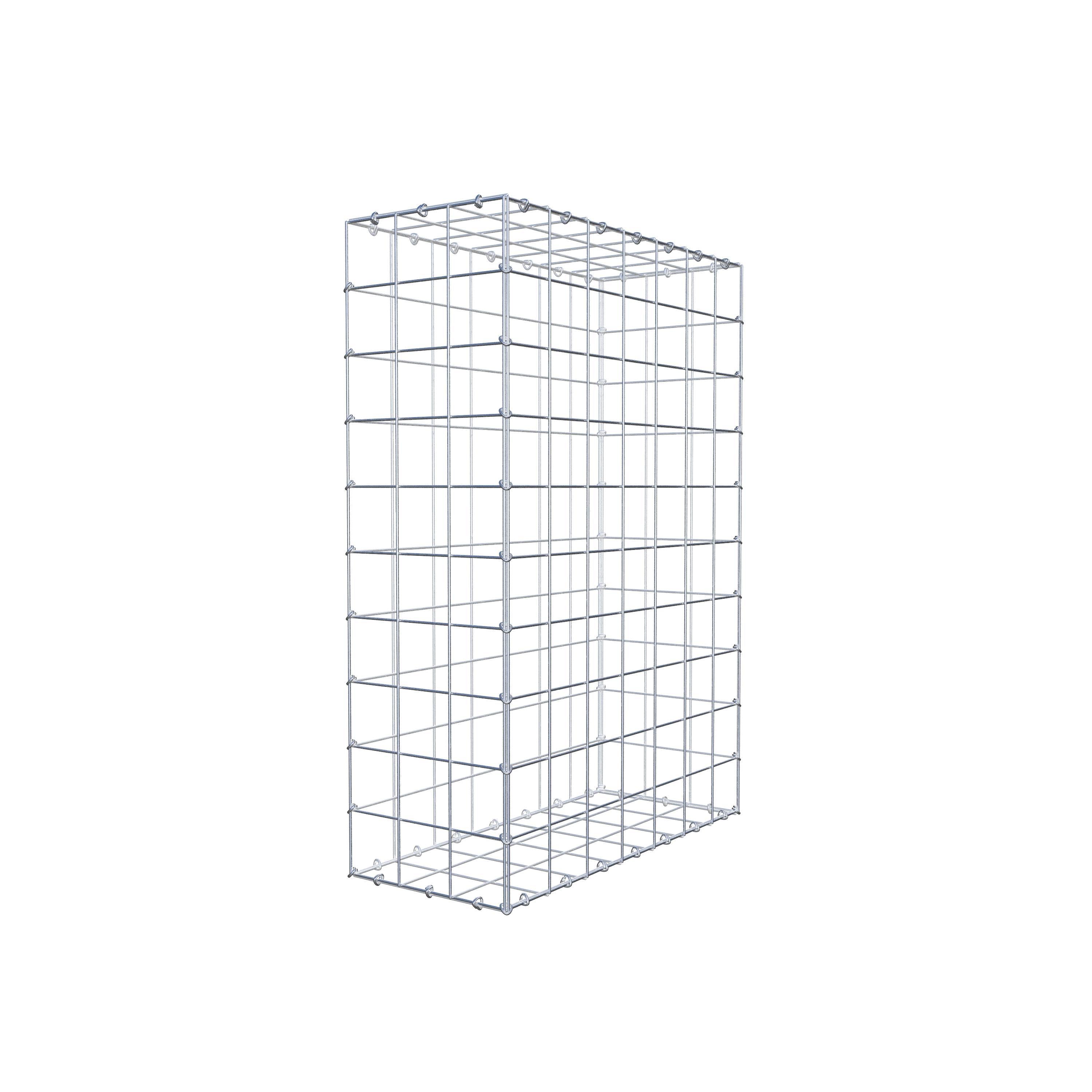 Gabione 100 cm x 70 cm x 30 cm (L x H x T), Maschenweite 10 cm x 10 cm, C-Ring