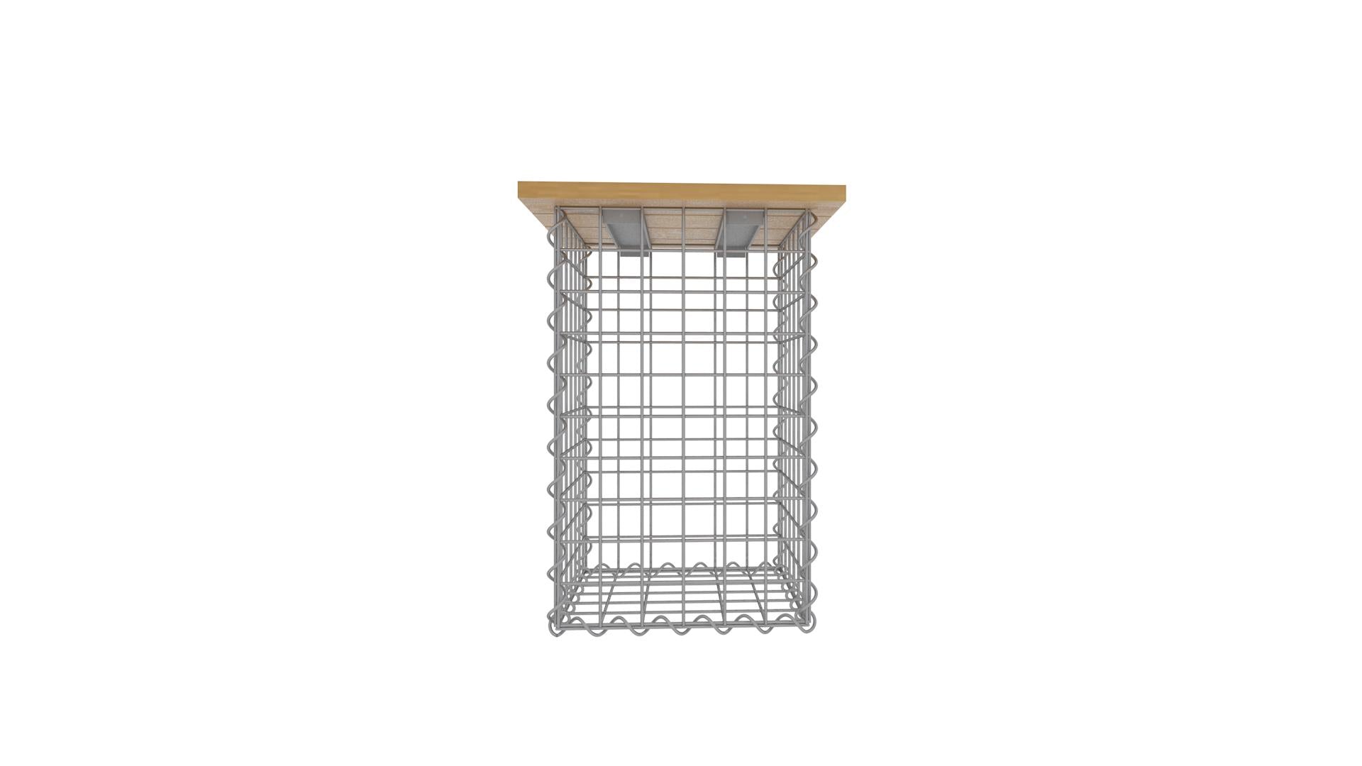 Hocker Spirale MW 5 x 5 TEAK