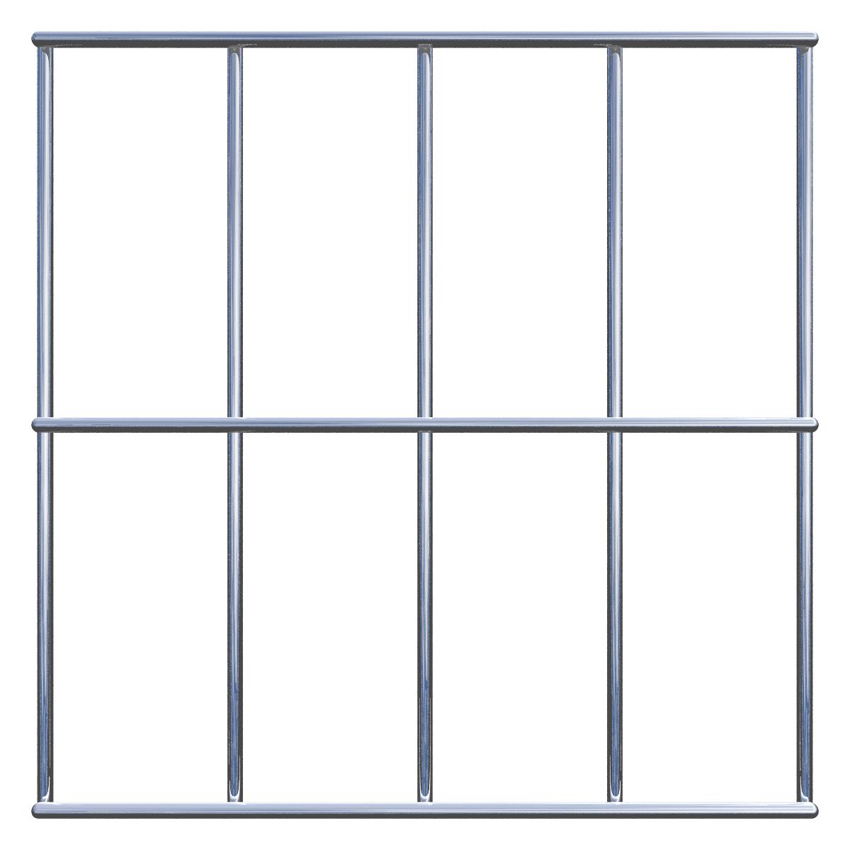 Grade 5 x 10 cm tamanho da malha