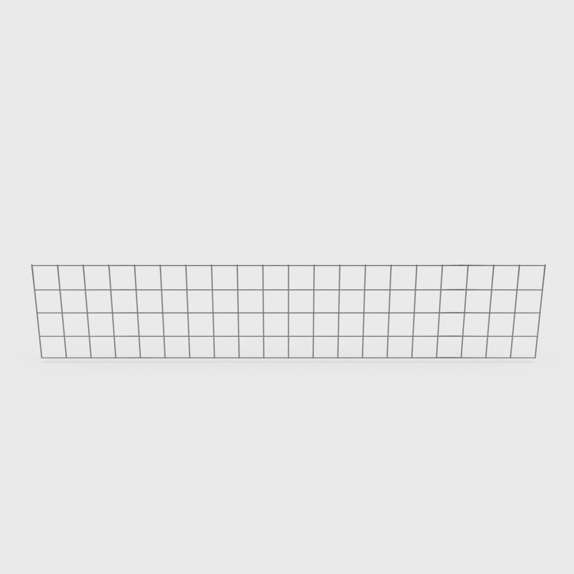 Grille décorative / treillis (matériel de montage inclus) Mailles 5 x 5 cm