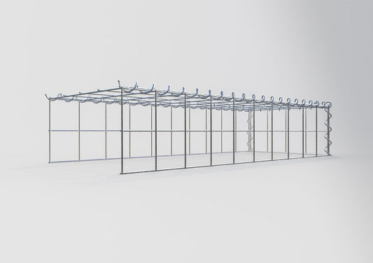 Gavión complementario tipo 4 100 cm x 20 cm x 40 cm (L x A x P), malla 10 cm x 10 cm, espiral