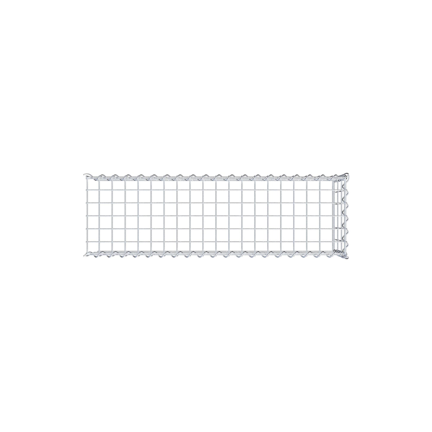 Gabbione aggiuntivo tipo 4 100 cm x 30 cm x 30 cm (L x A x P), maglia 5 cm x 10 cm, spirale