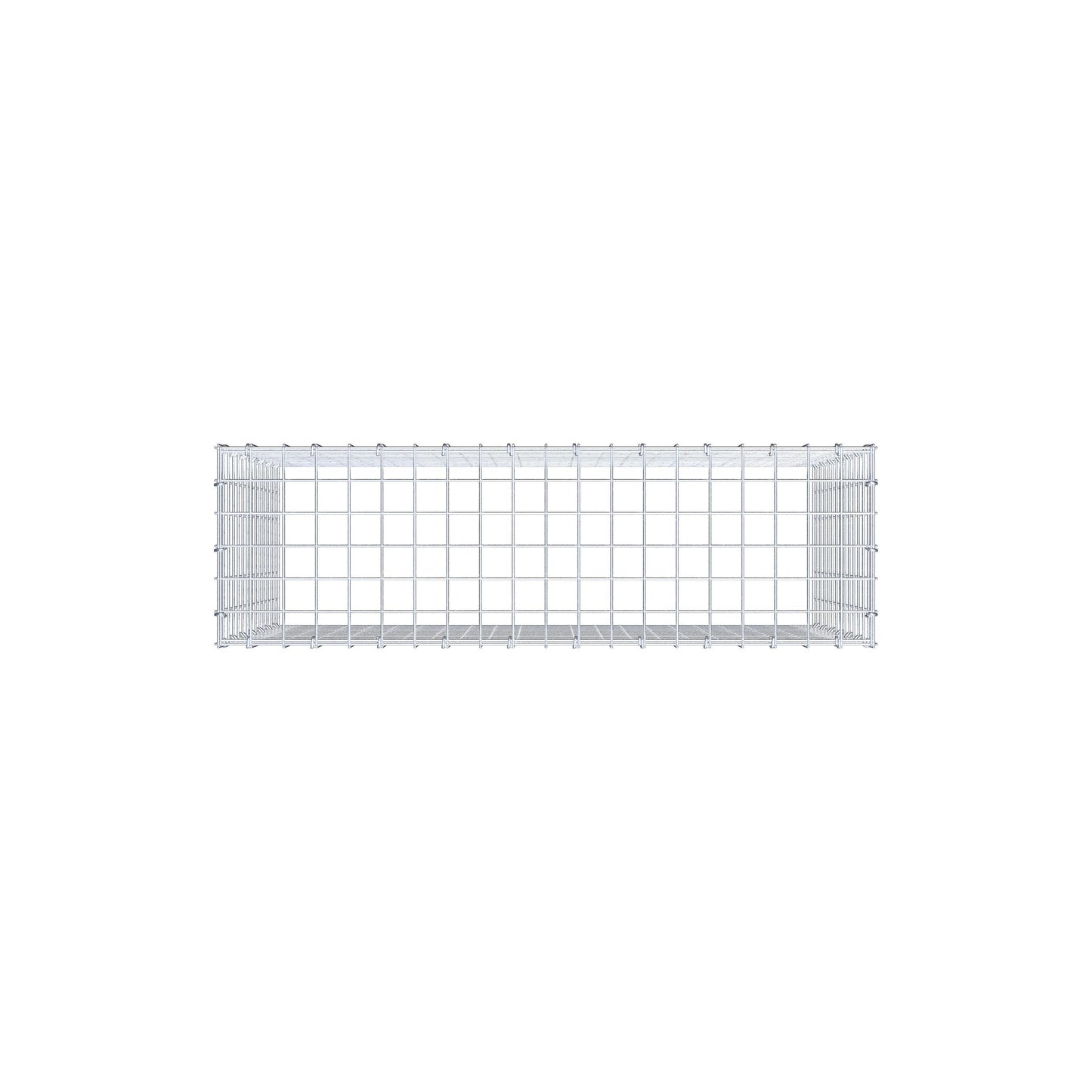 Gabião Tipo 3 100 cm x 70 cm x 30 cm (C x A x P), malhagem 5 cm x 5 cm, anel C
