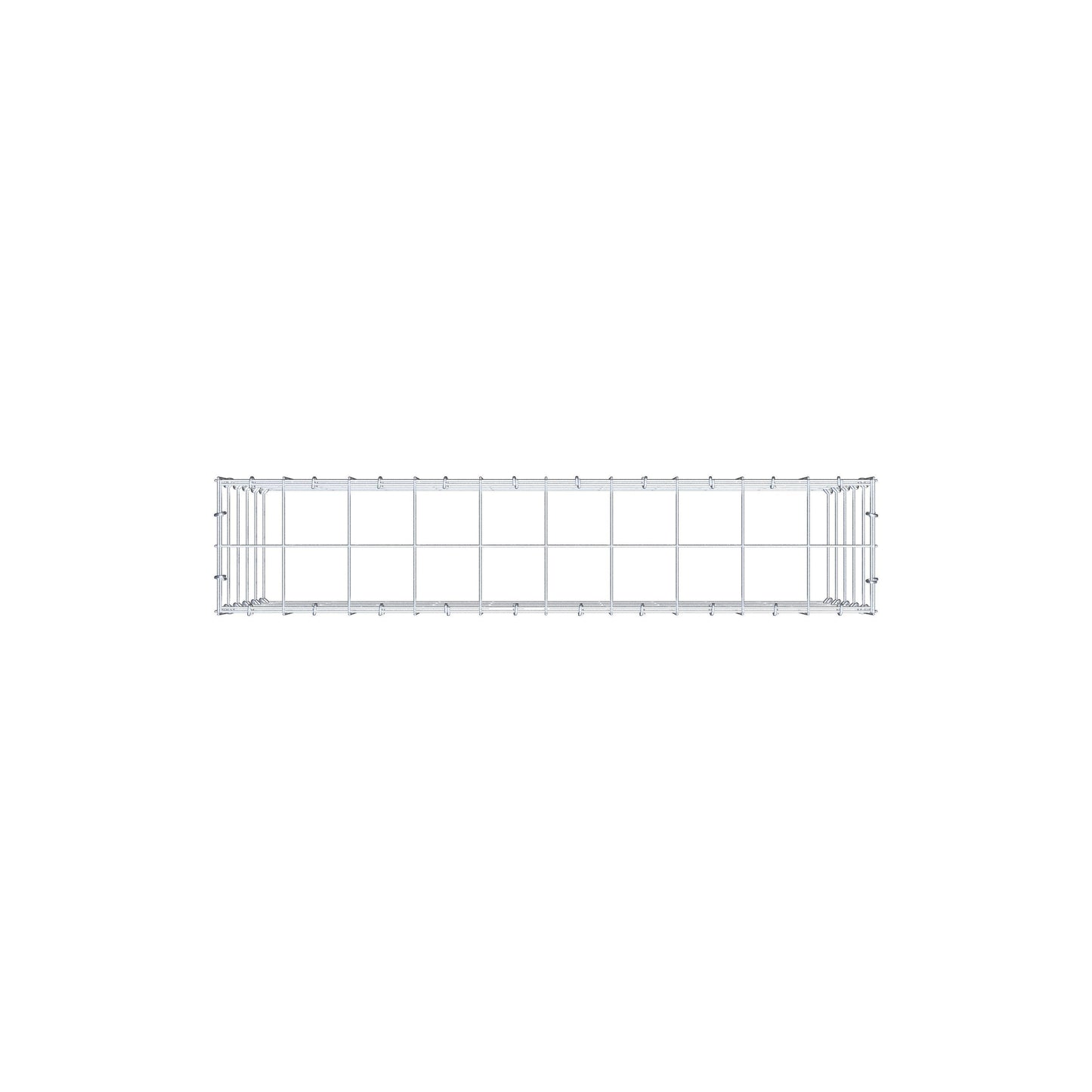 Fourche rapportée type 3 100 cm x 50 cm x 20 cm (L x H x P), mailles 10 cm x 10 cm, anneau C