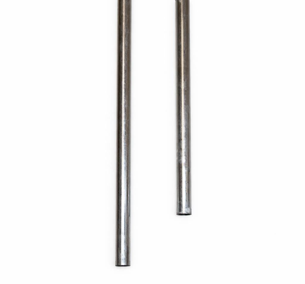 Poteaux de clôture en tube rond galvanisé à chaud Ø32 mm
