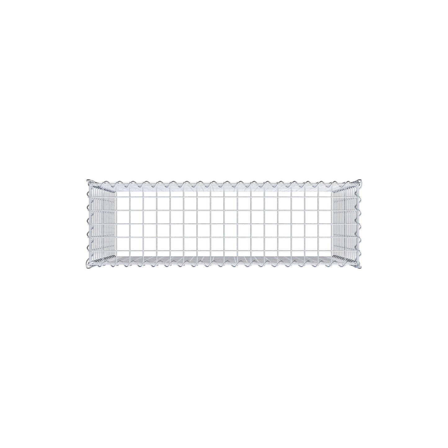 Gabion rapporté type 3 100 cm x 70 cm x 30 cm (L x H x P), mailles 5 cm x 5 cm, spirale
