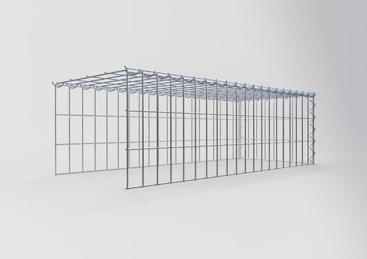 Gavión complementario tipo 4 100 cm x 30 cm x 40 cm (L x A x P), malla 5 cm x 10 cm, espiral