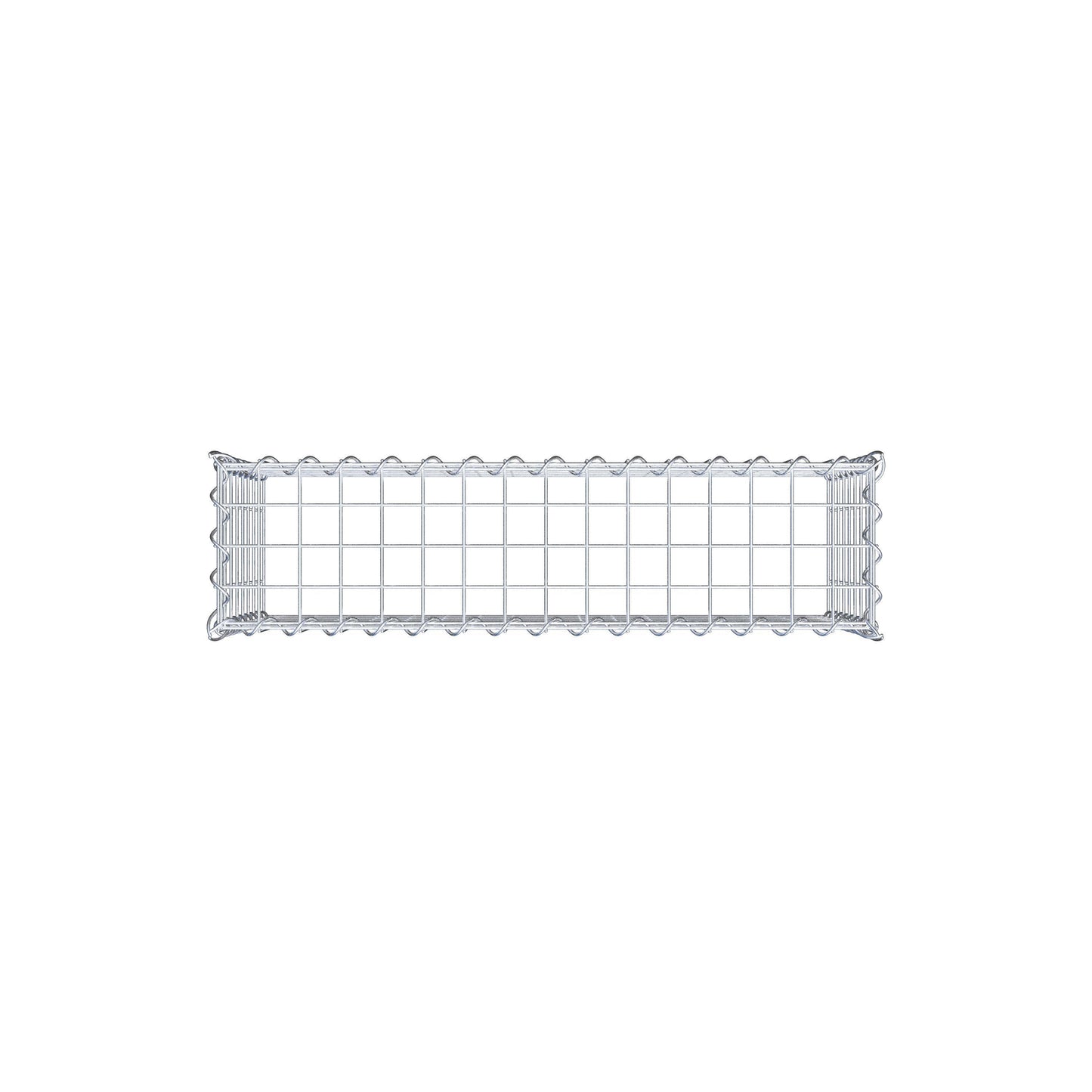 Gavión complementario tipo 3 80 cm x 40 cm x 20 cm (L x A x P), malla 5 cm x 5 cm, espiral