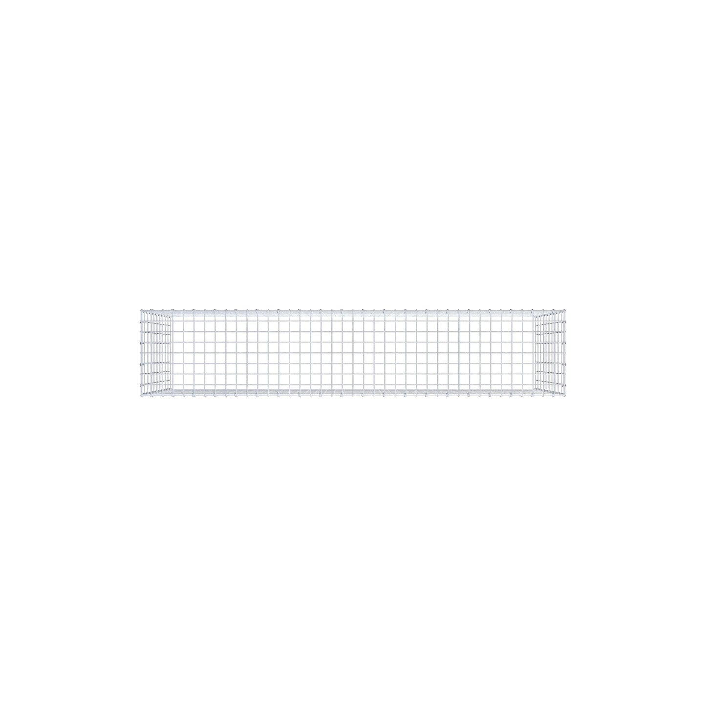 Gabião Tipo 3 200 cm x 100 cm x 40 cm (C x A x P), malhagem 5 cm x 10 cm, anel C
