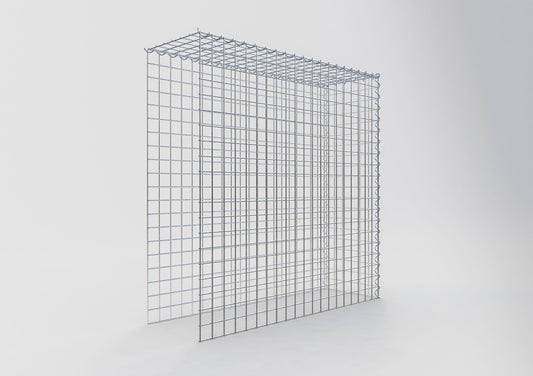 Gavión complementario tipo 4 100 cm x 100 cm x 30 cm (L x A x P), malla 5 cm x 5 cm, espiral