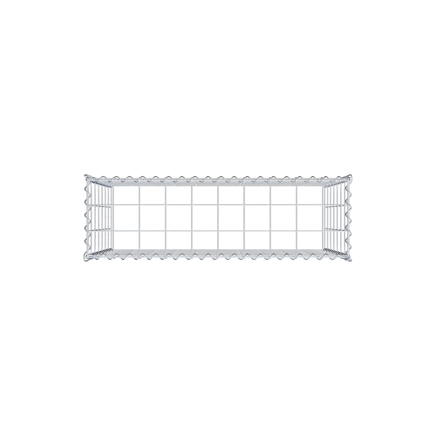 Gabbione aggiuntivo tipo 3 100 cm x 70 cm x 30 cm (L x A x P), maglia 10 cm x 10 cm, spirale