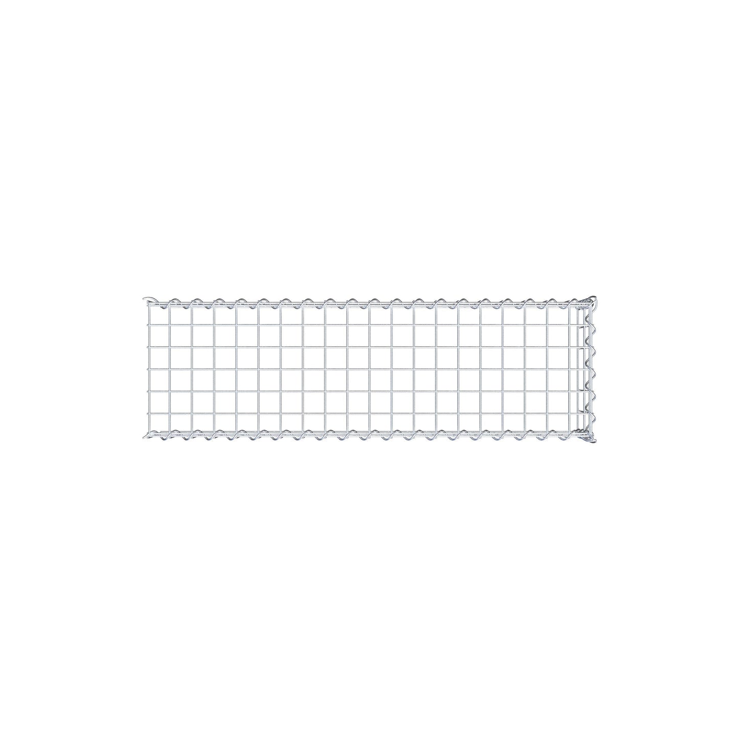 Extra gabion typ 4 100 cm x 20 cm x 30 cm (L x H x D), maskstorlek 5 cm x 10 cm, spiral