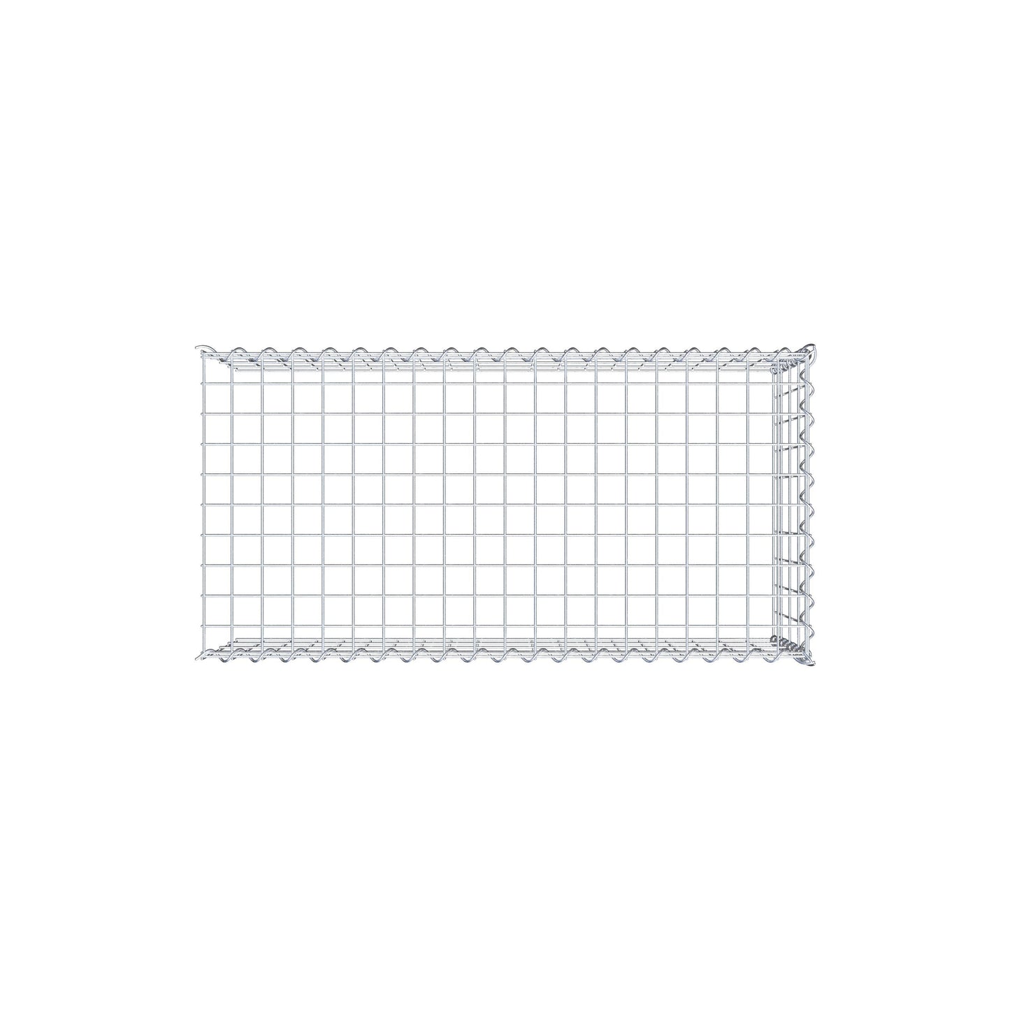 Gavión complementario tipo 4 100 cm x 40 cm x 50 cm (L x A x P), malla 5 cm x 10 cm, espiral