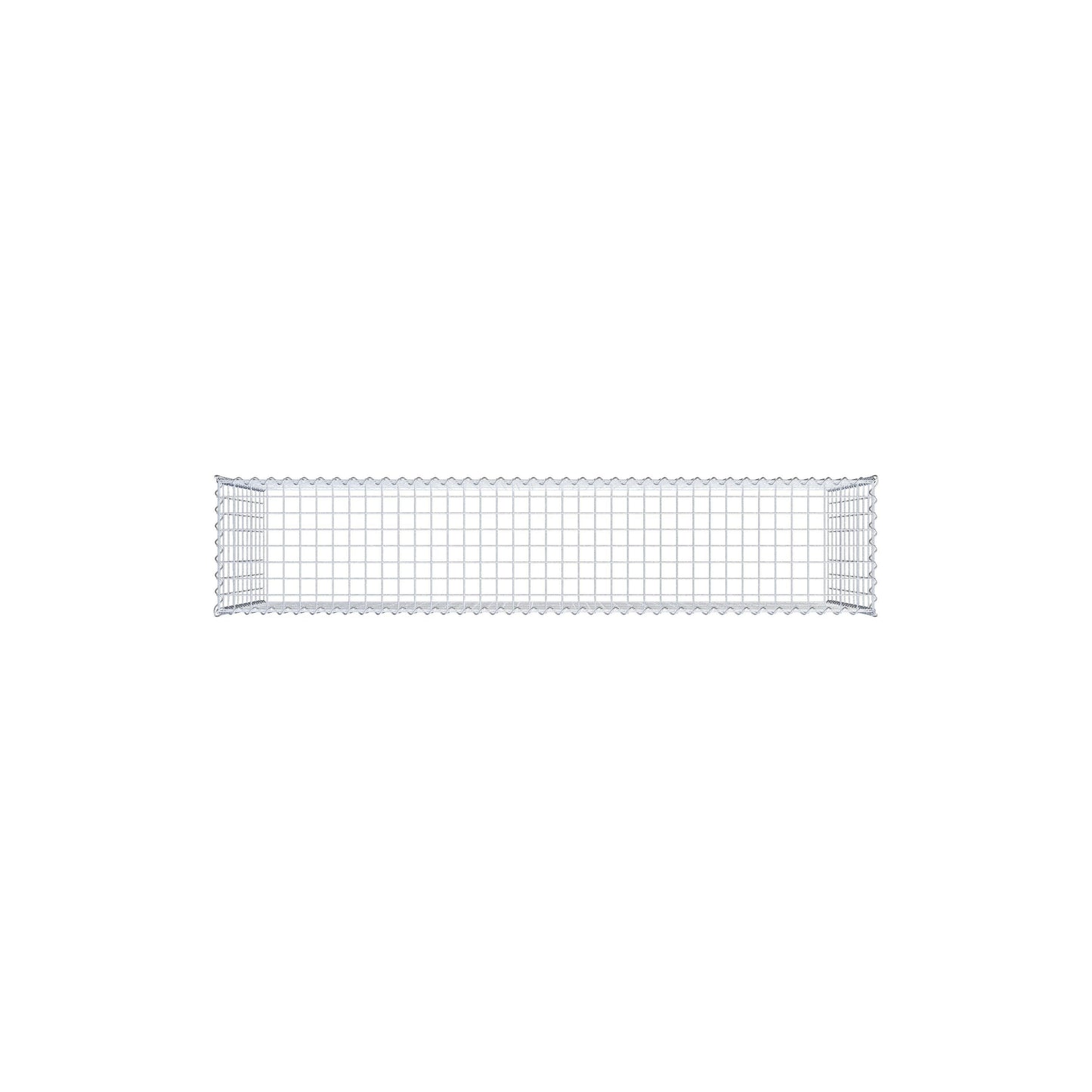 Grown-on gabion type 3 200 cm x 100 cm x 40 cm (L x H x D), mesh size 5 cm x 10 cm, spiral