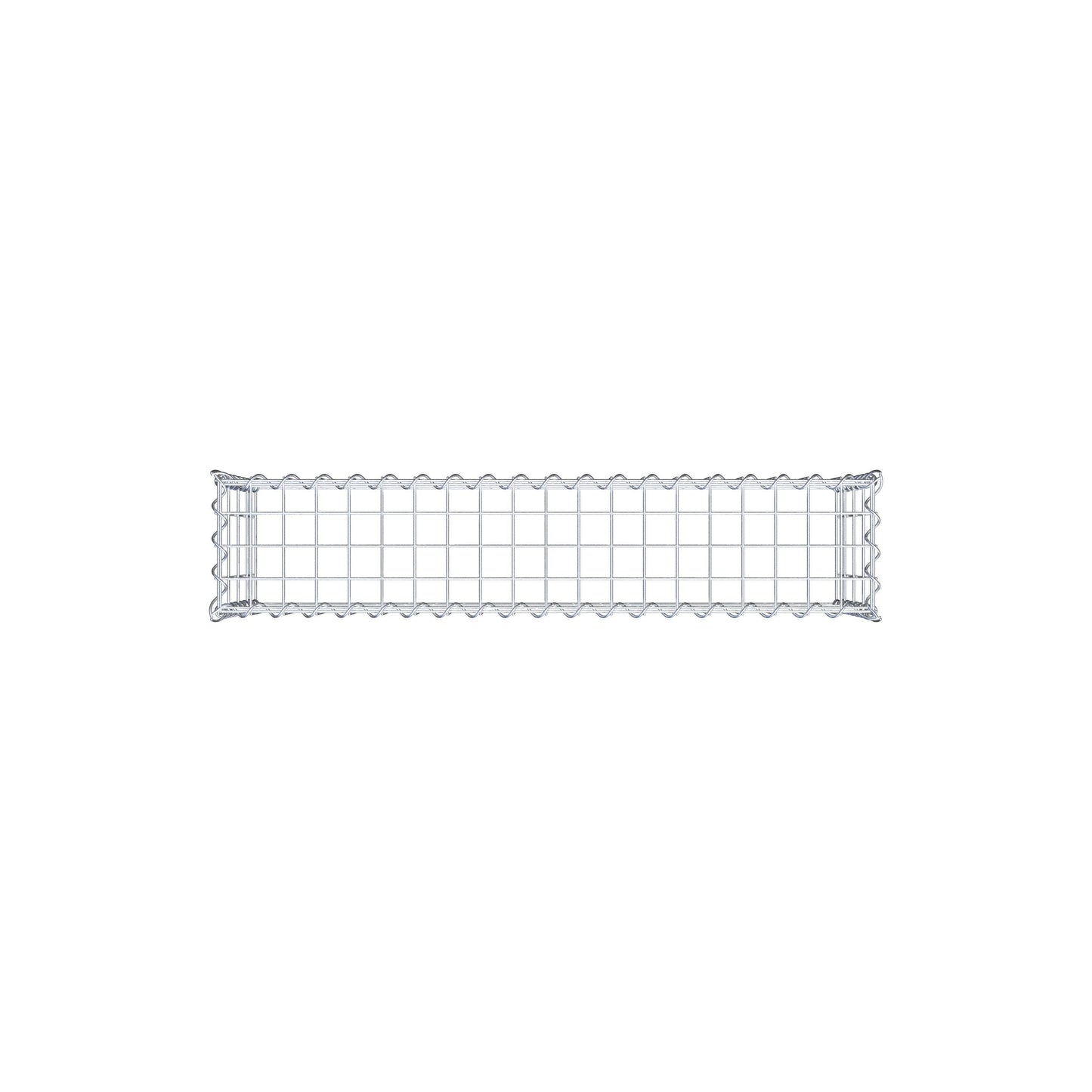 Gabbione aggiuntivo tipo 3 100 cm x 40 cm x 20 cm (L x H x P), maglia 5 cm x 10 cm, spirale