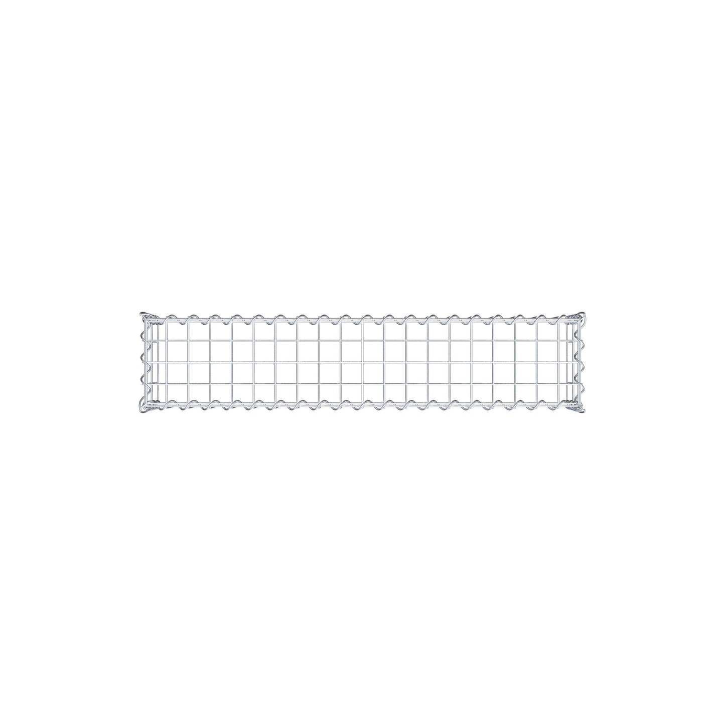 Add-on schanskorf type 3 100 cm x 20 cm x 20 cm (L x H x D), maaswijdte 5 cm x 10 cm, spiraalvormig